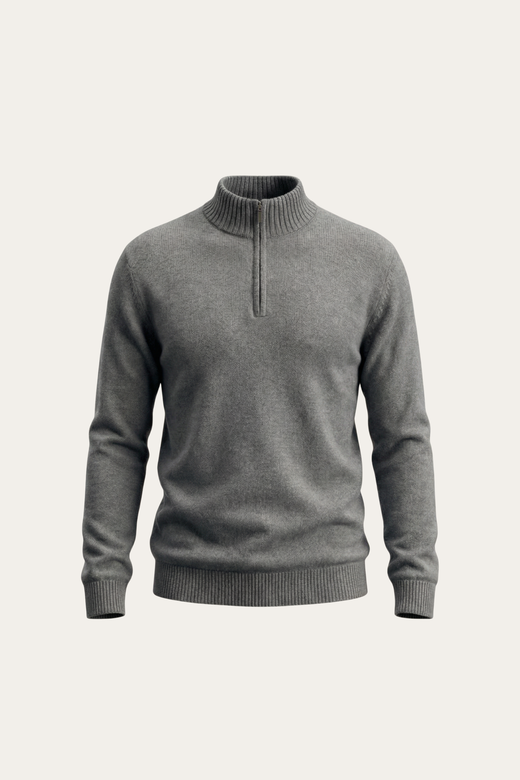 Enrico Half Zip Grey
