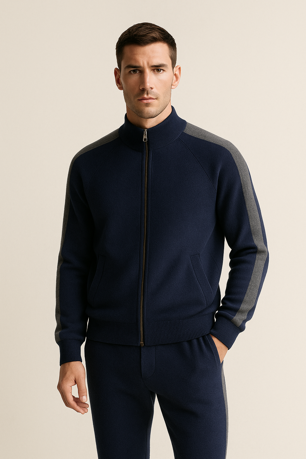 Maretti Cashmere Set Navy