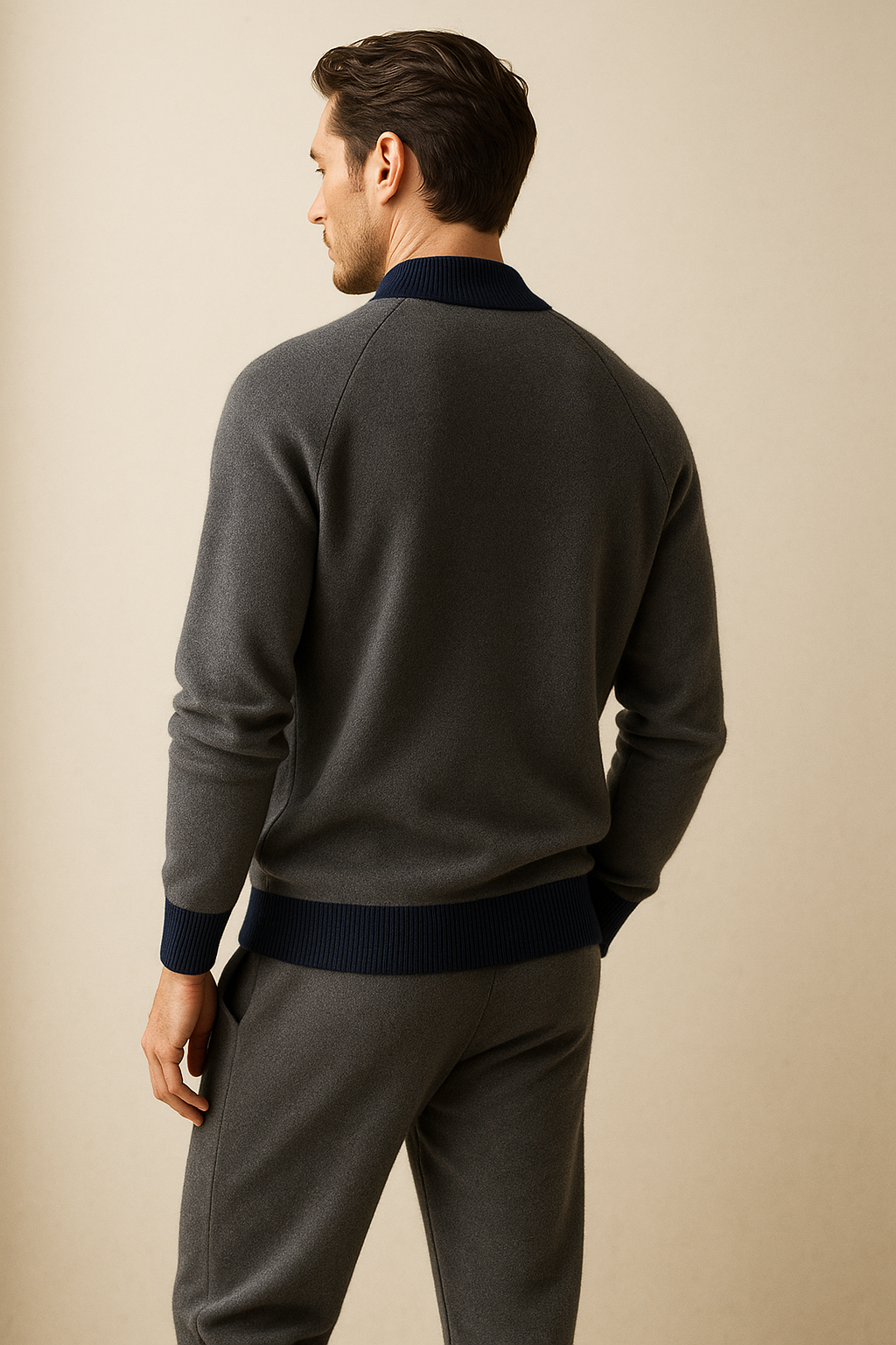 Maretti Cashmere Set Navy