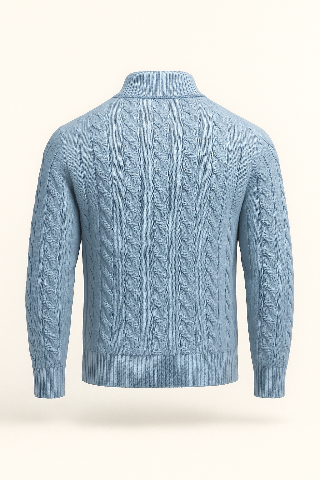 Medici Cable Knit Light Blue