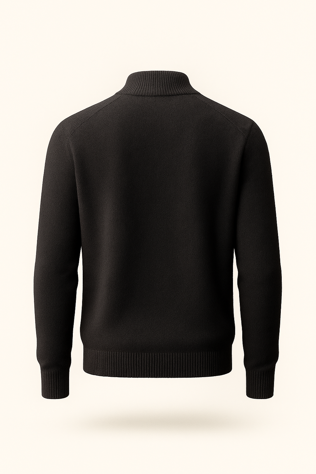 Lorenzi Cashmere Cardigan Black