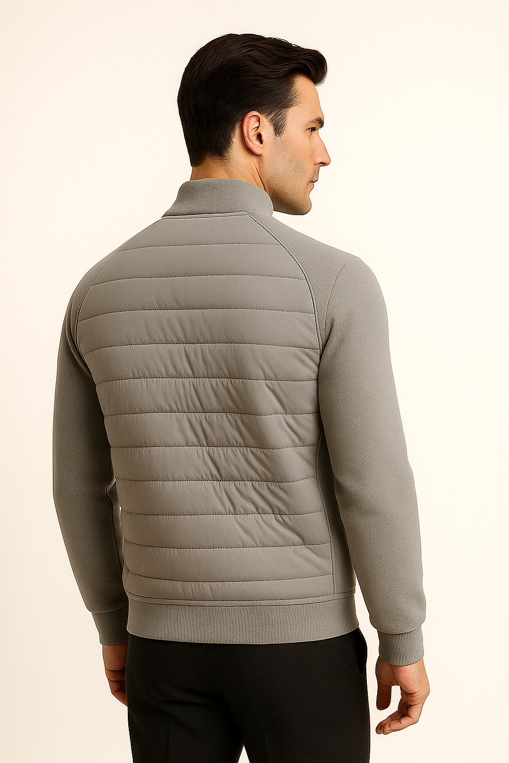 Bellori Wool Padded Jacket Grey