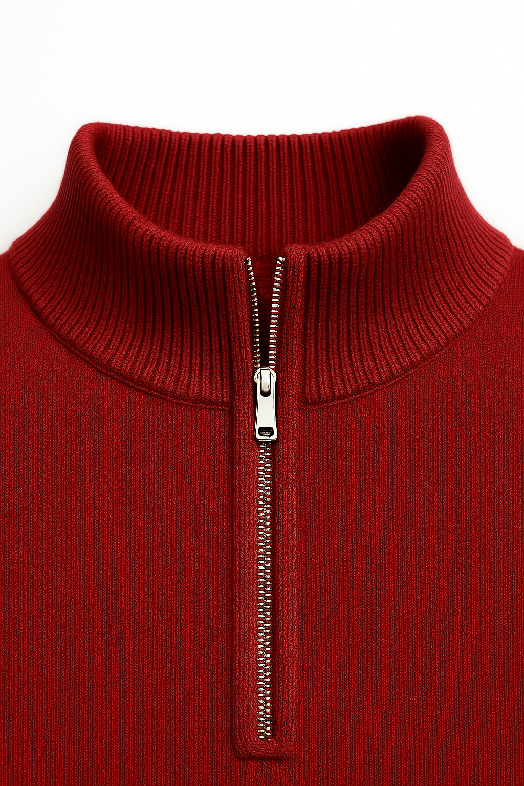 Varelli Quarter-Zip Red