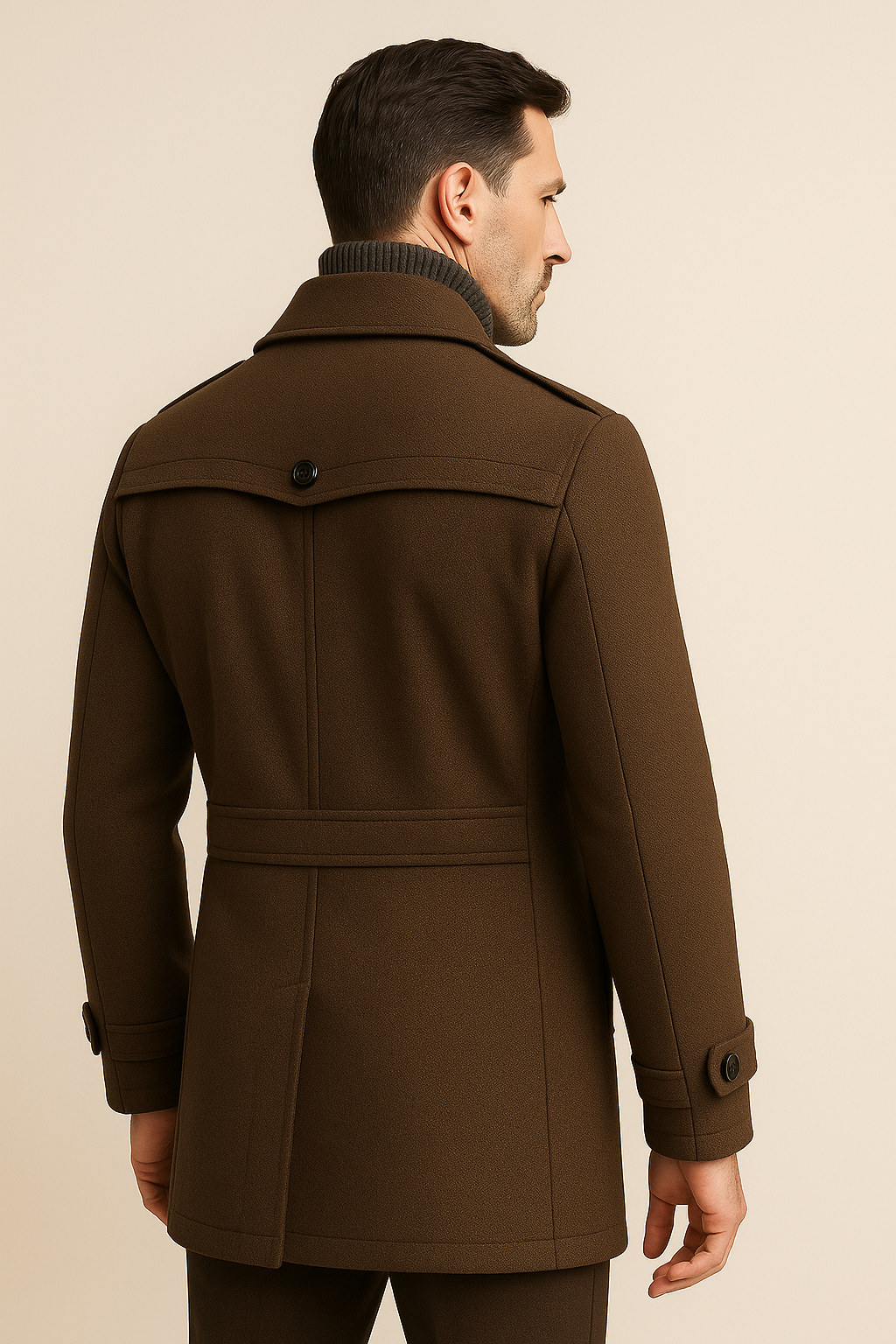 Melvin Field Coat Brown