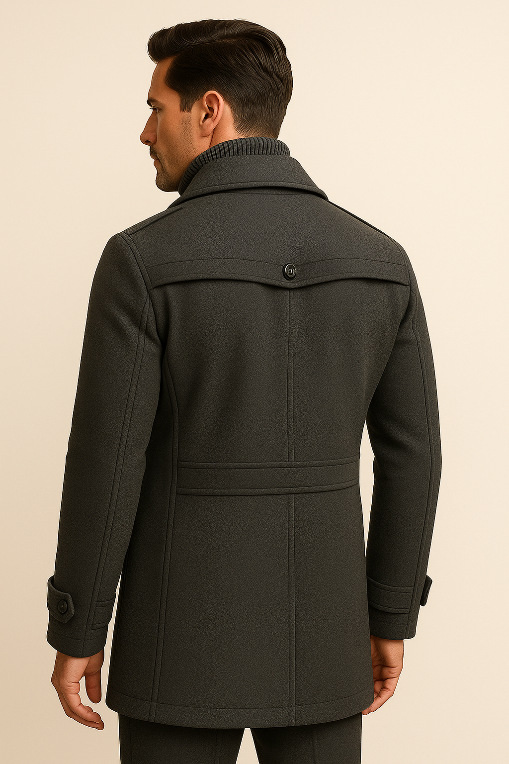 Melvin Field Coat Grey