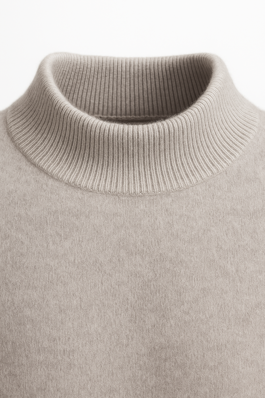Vantori Mock Neck Knit Grey