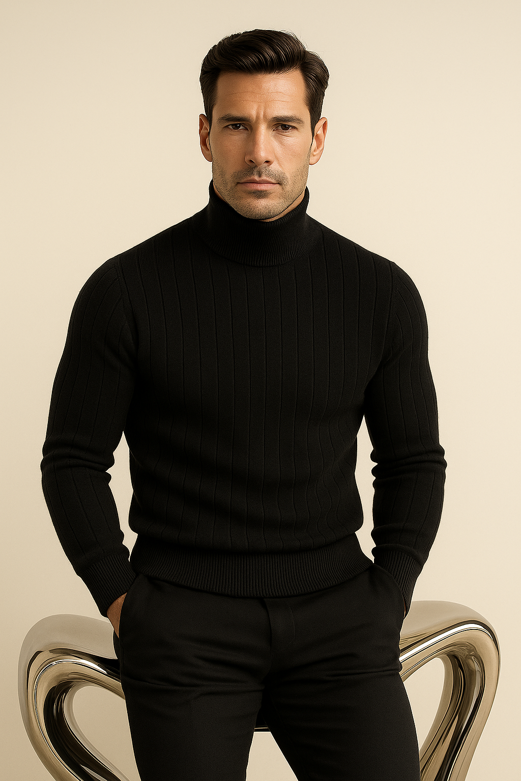 Arleno Turtleneck Black
