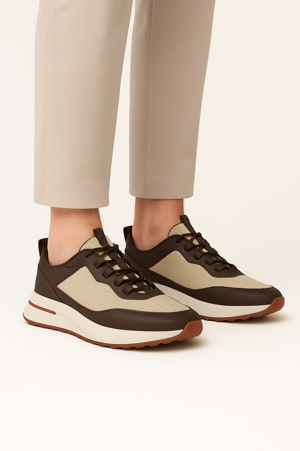 Maretti Sneaker Taupe