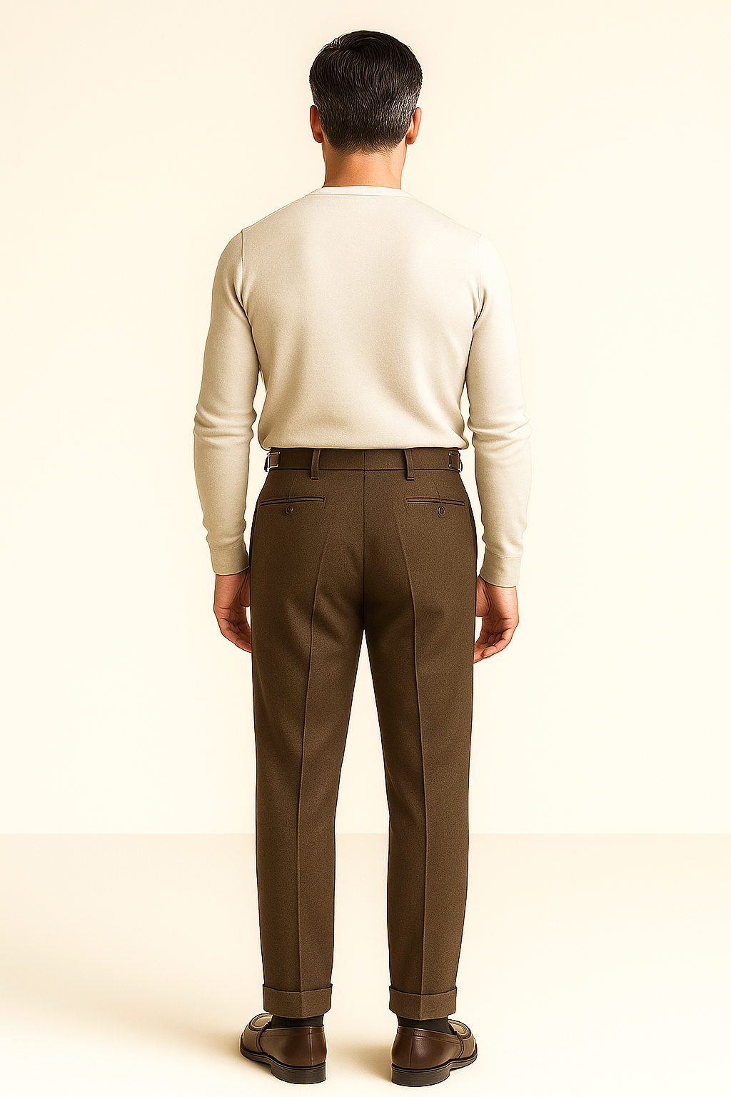 Lorano Merino Pantalon Khaki