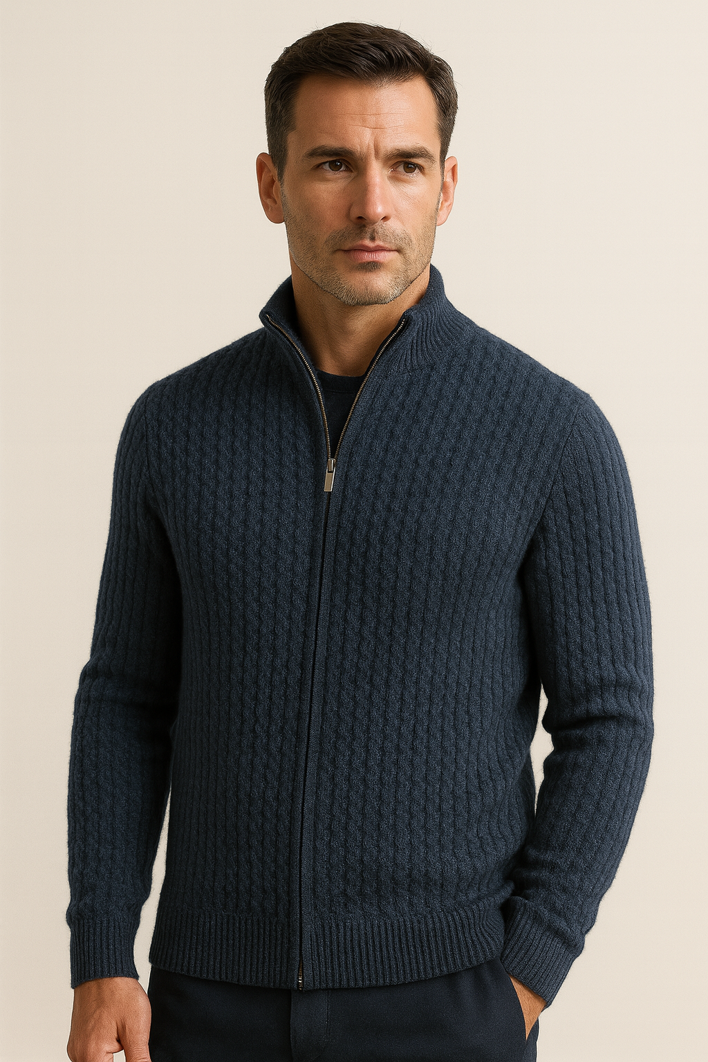 Fairmont Cashmere Sweater Blue