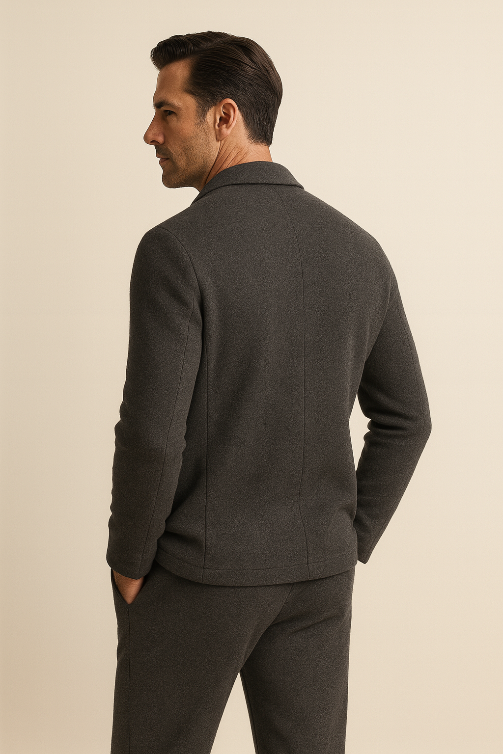 Matteo Cashmere Set Grey