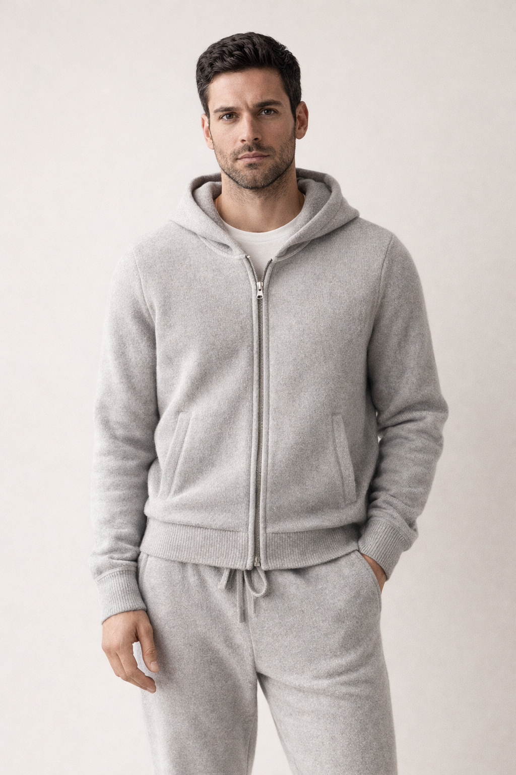 Leonis Cashmere Set Grey