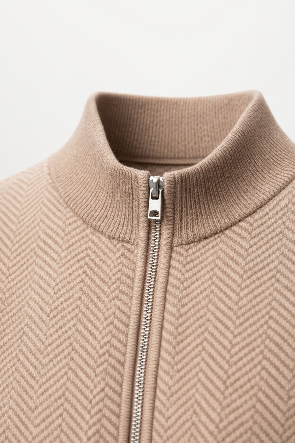Nico Wool Zip Set Camel