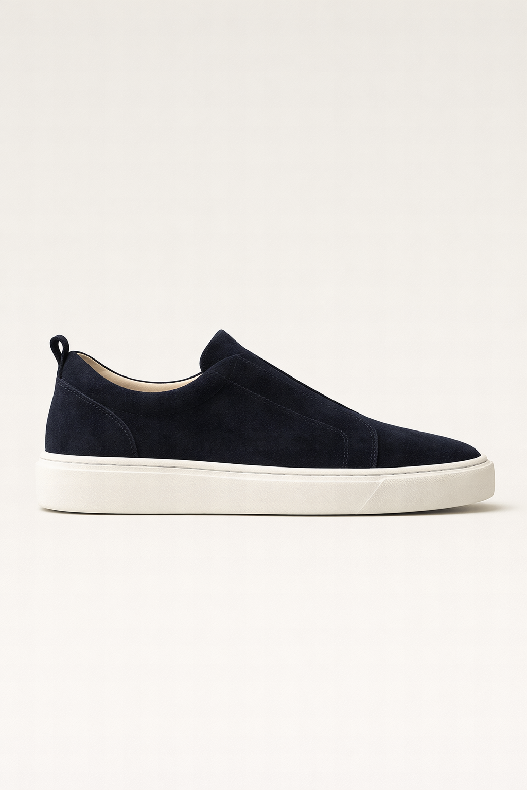 LeoMar V1 Suede Slip-On Navy