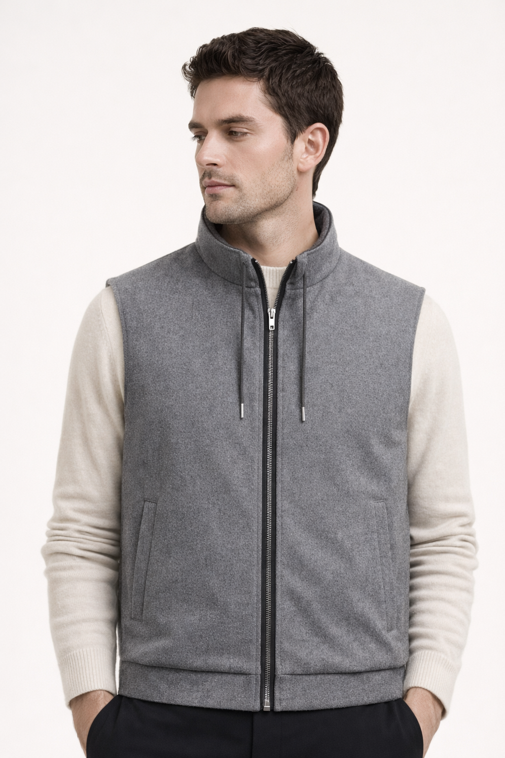 Leonis Reversible Vest Navy