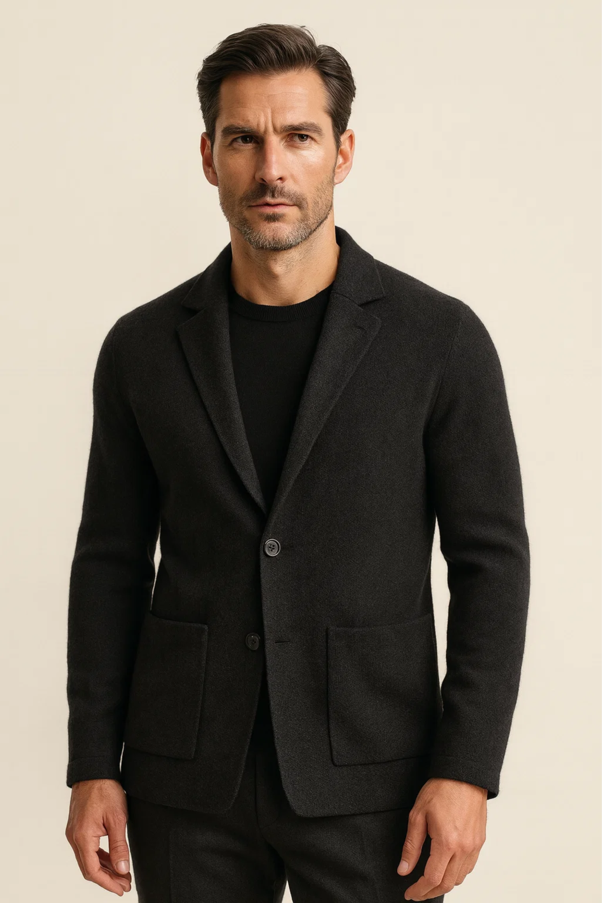 Matteo Cardigan Black