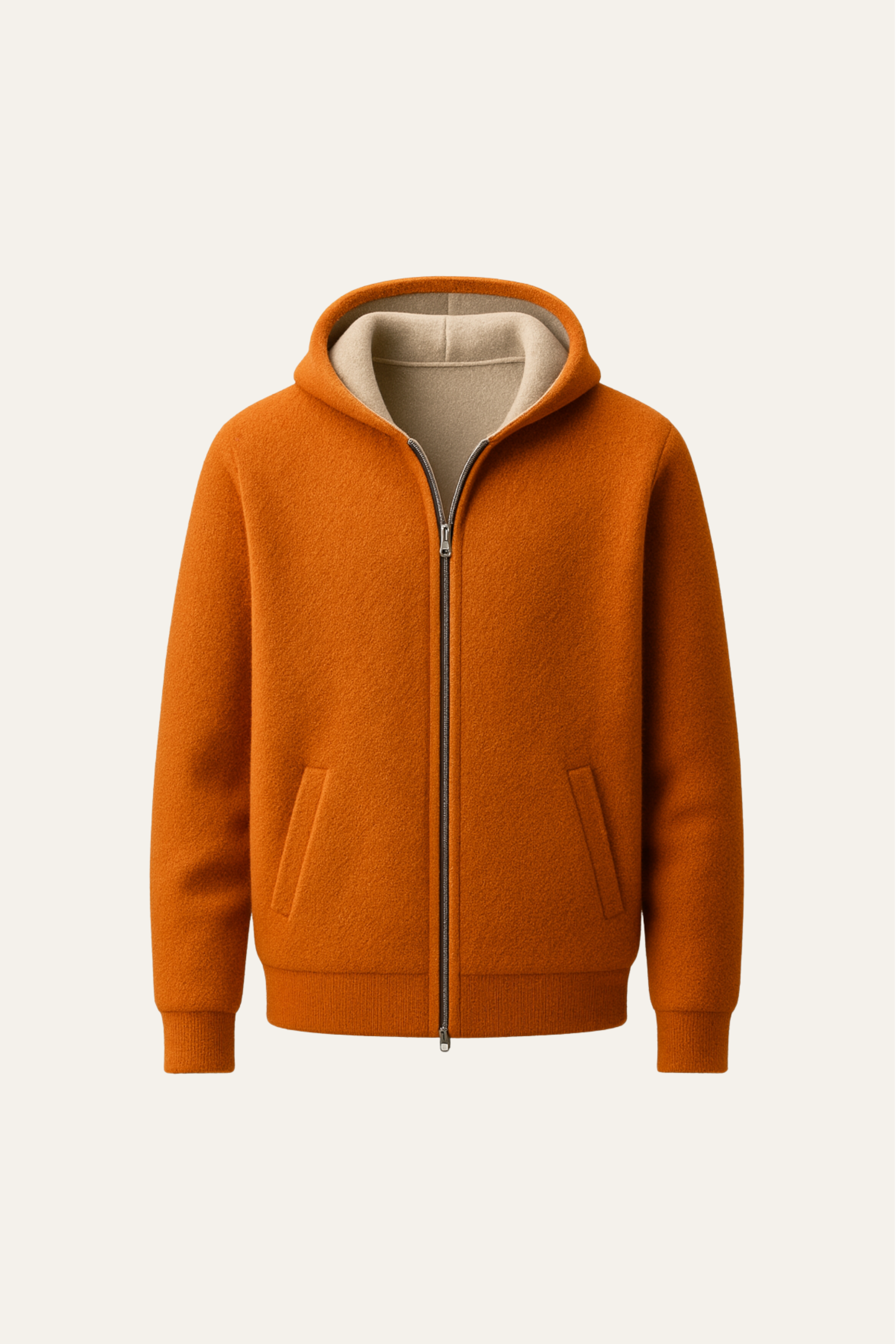 Novaro Hooded Zip Knit