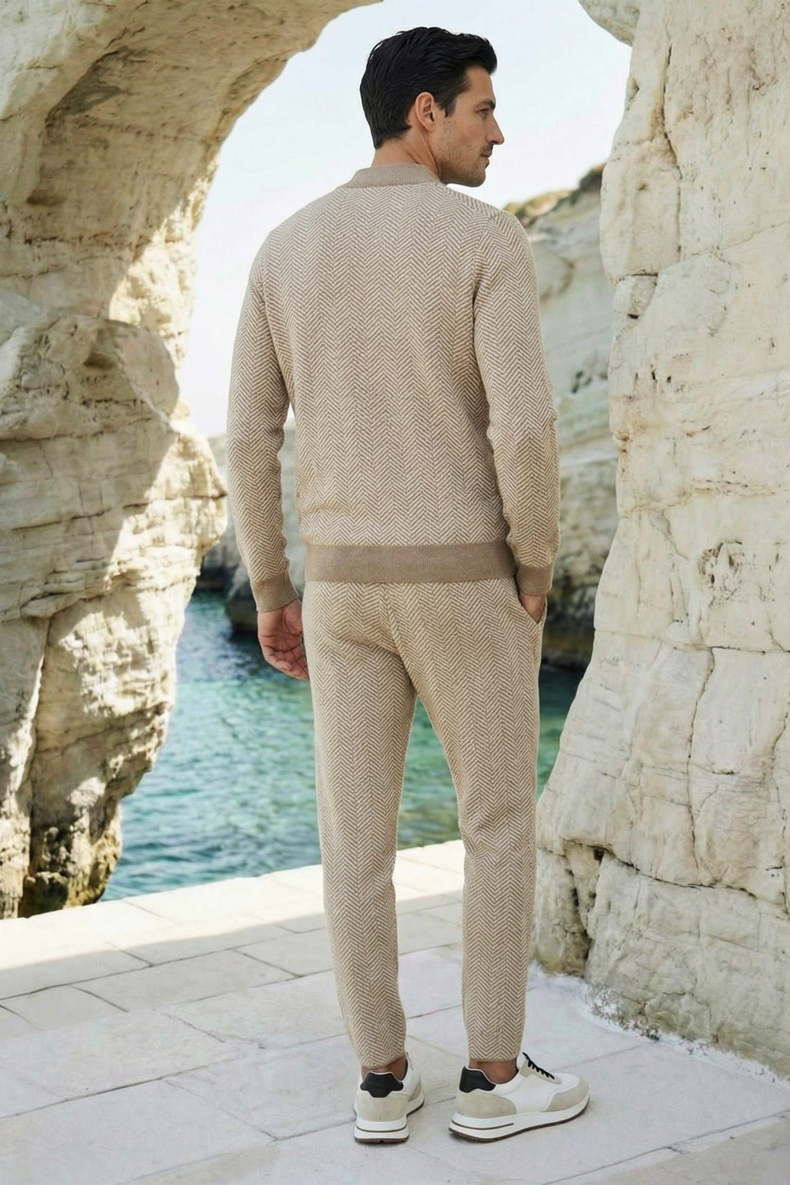 Neroli Zip Set Camel