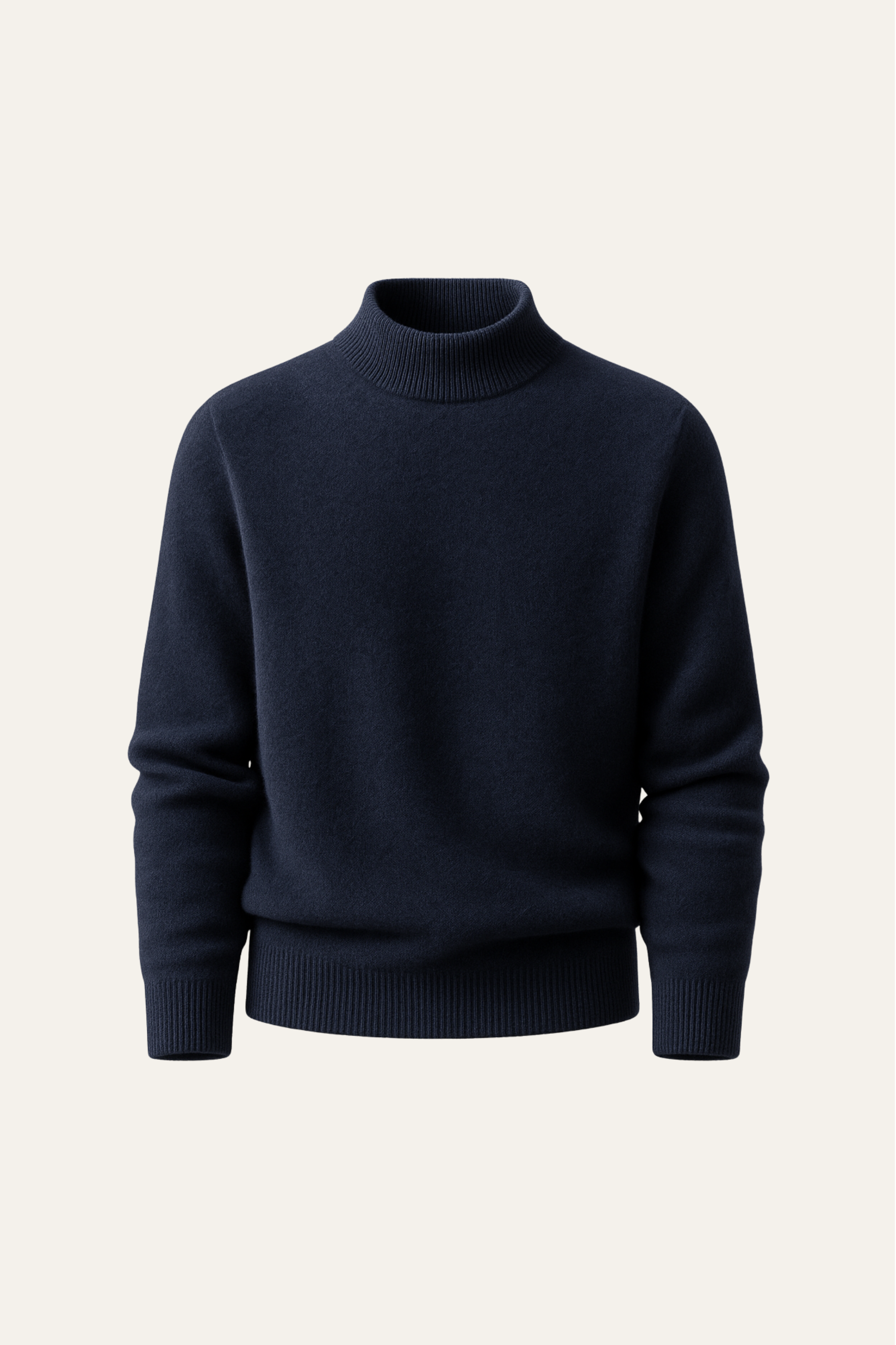 Vantori Mock Neck Knit Navy