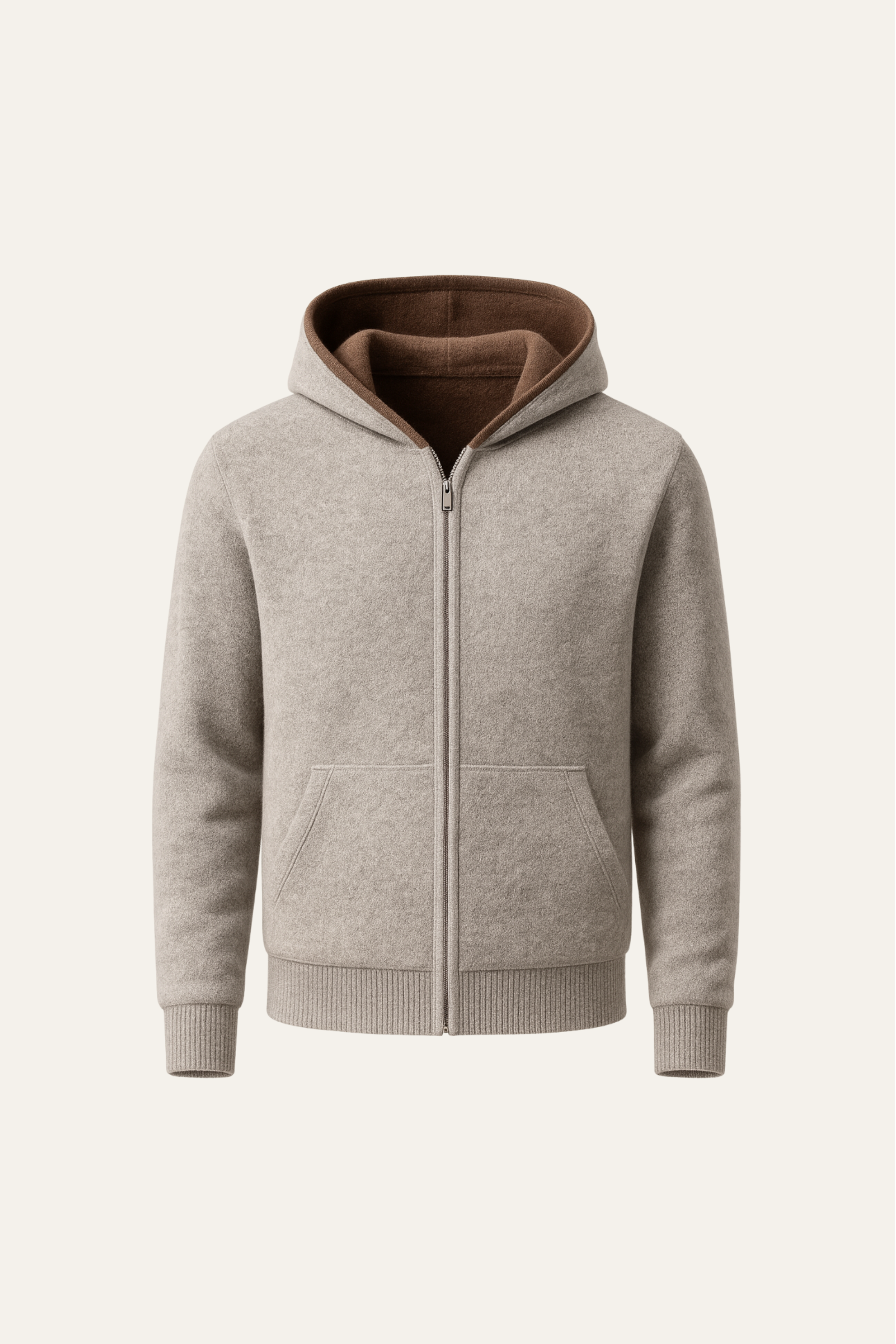 Novaro Hooded Zip Knit