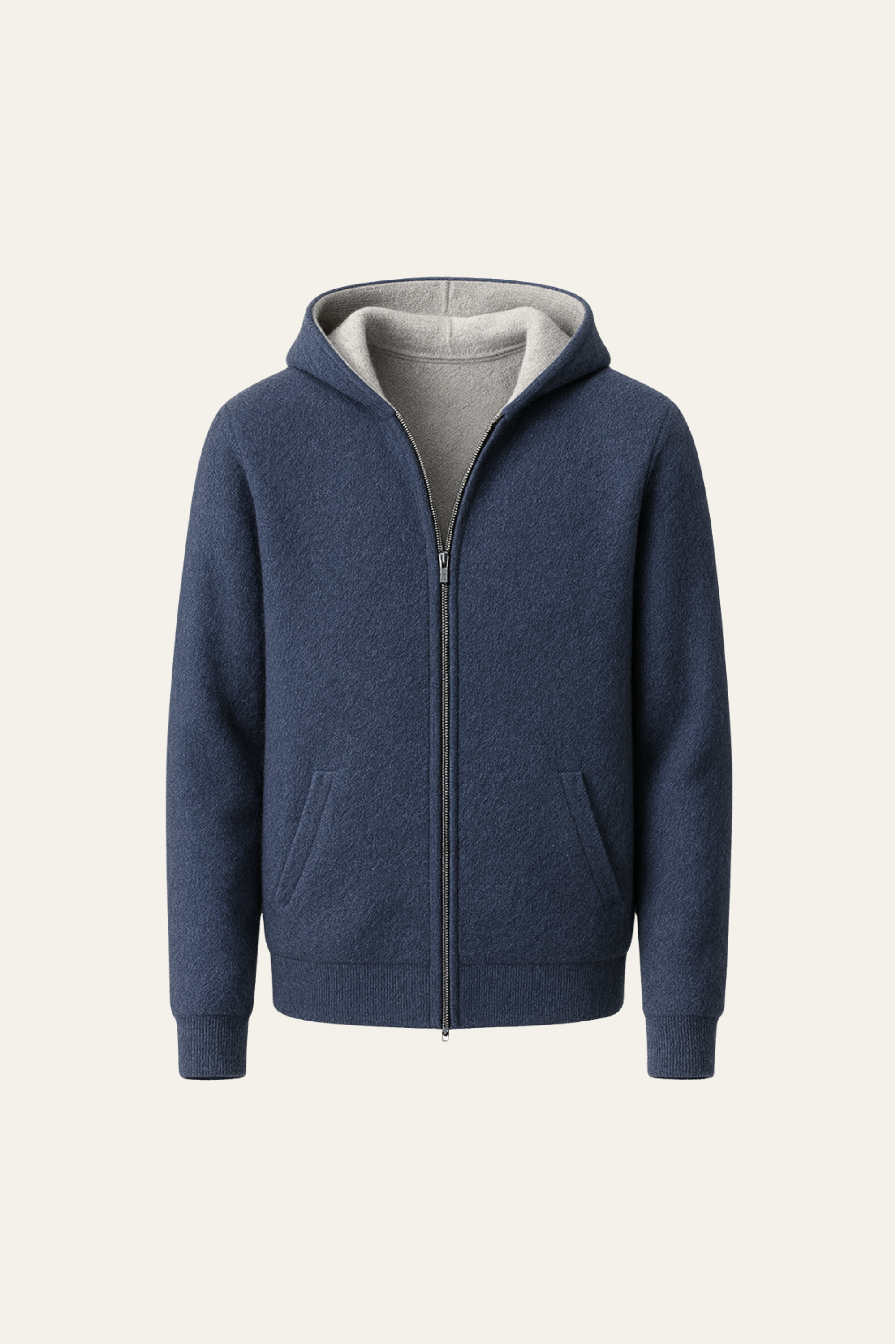 Novaro Hooded Zip Knit