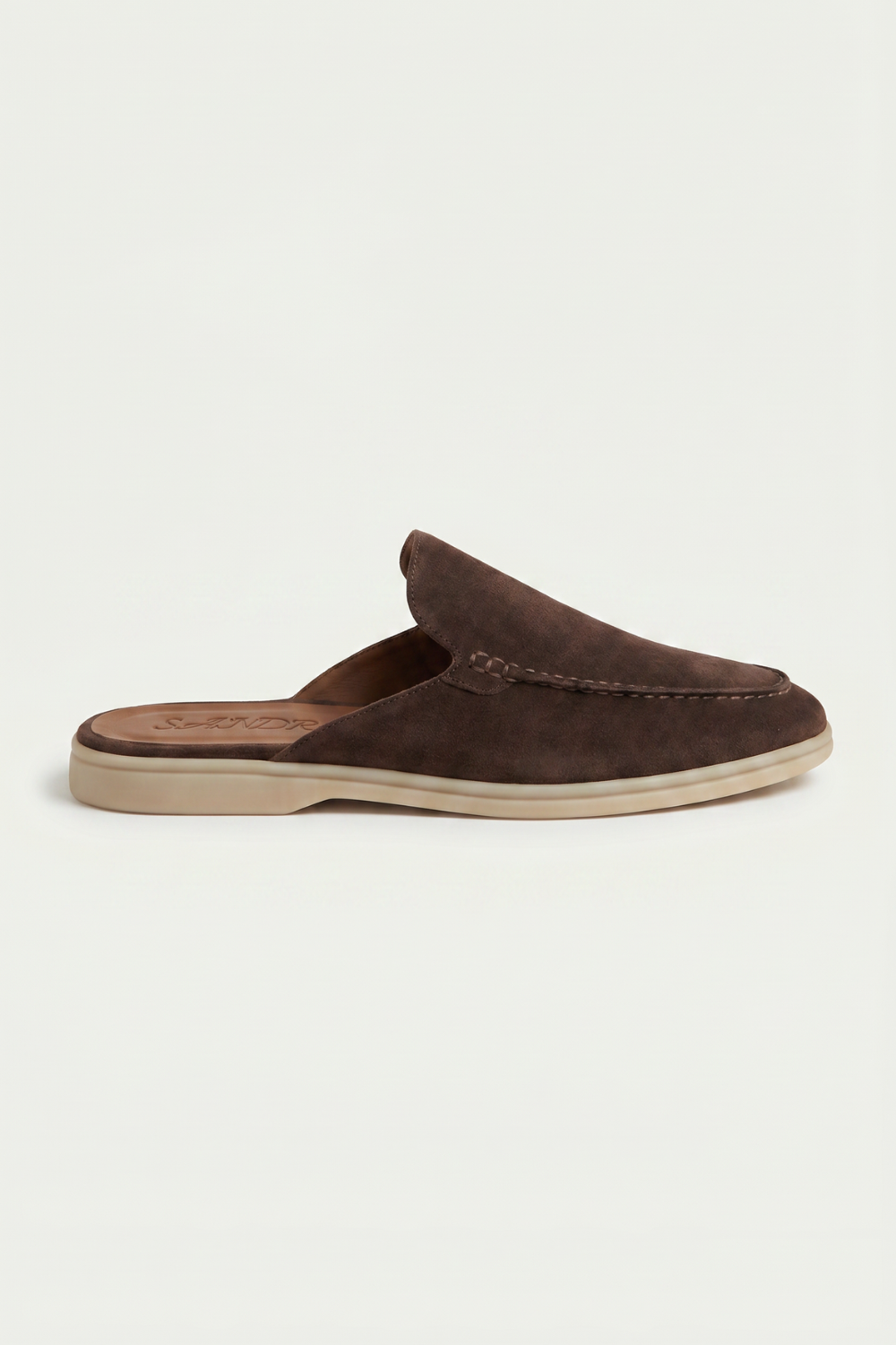 Yacht Suede Mule Brown