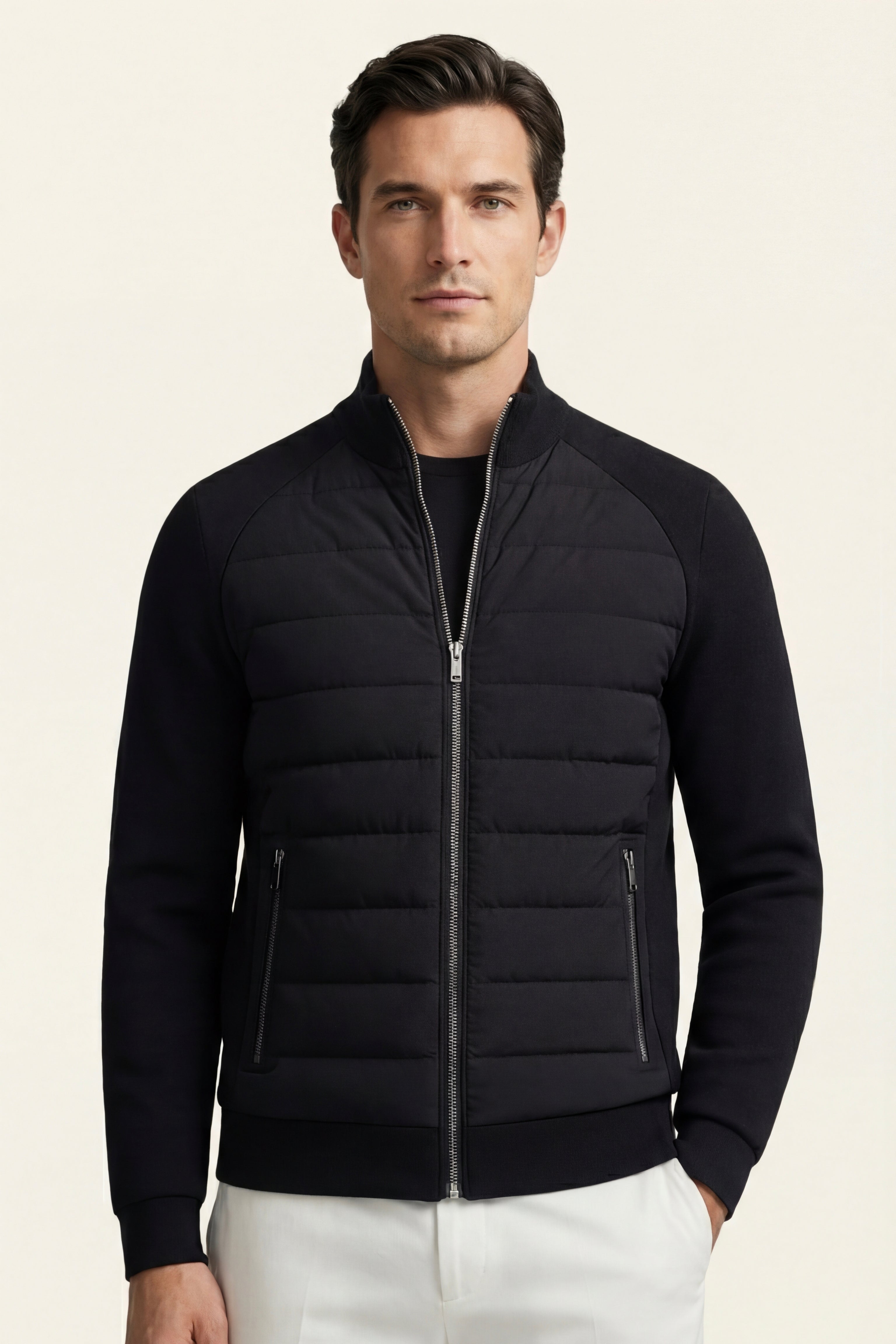 Bellori Wool Padded Jacket Black