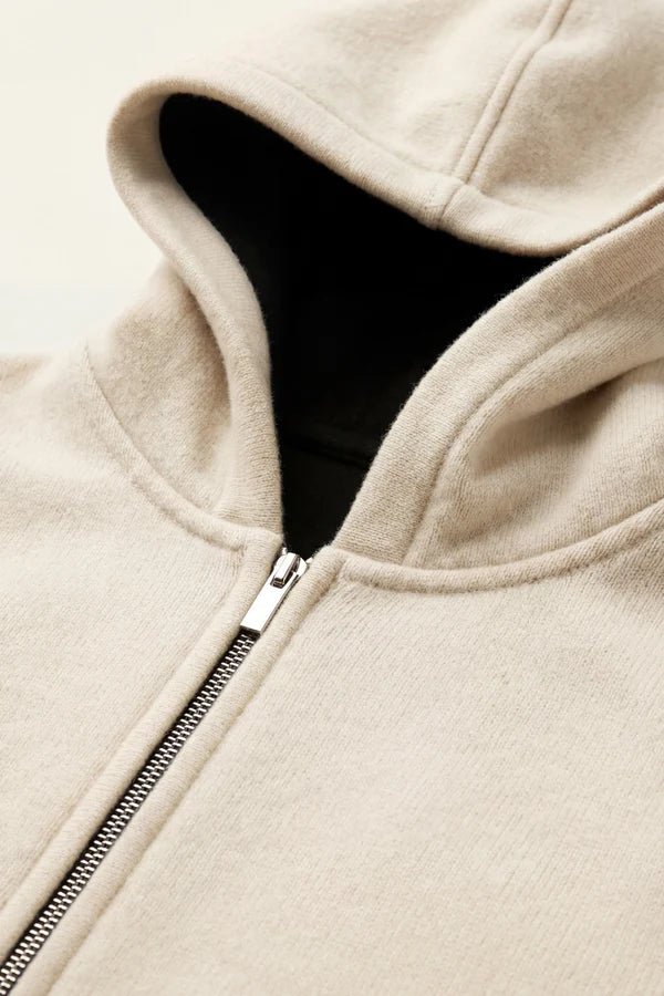 Novaro Hooded Zip Knit