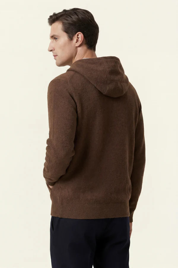 Novaro Hooded Zip Knit