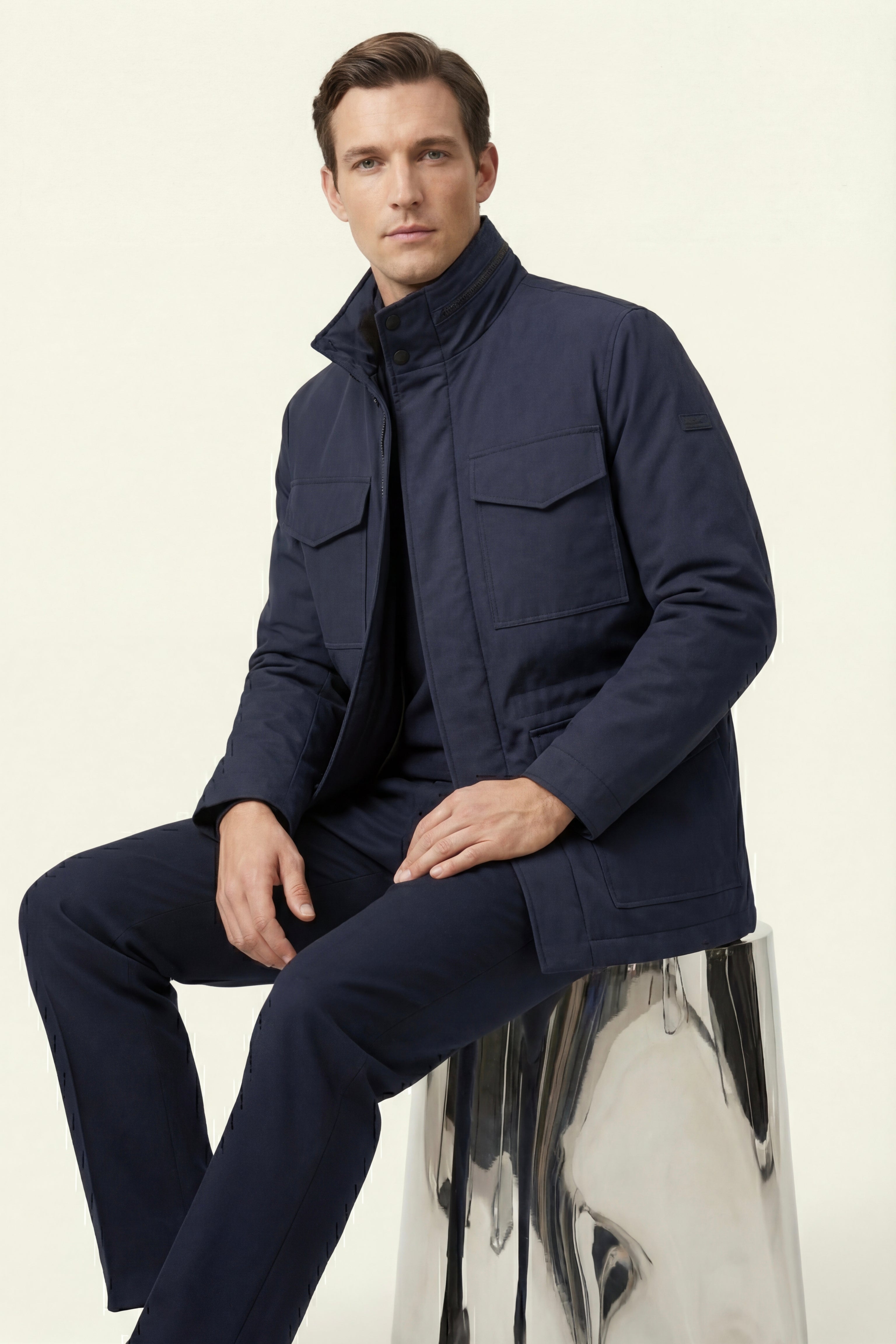 Arverno Expedition Coat Navy