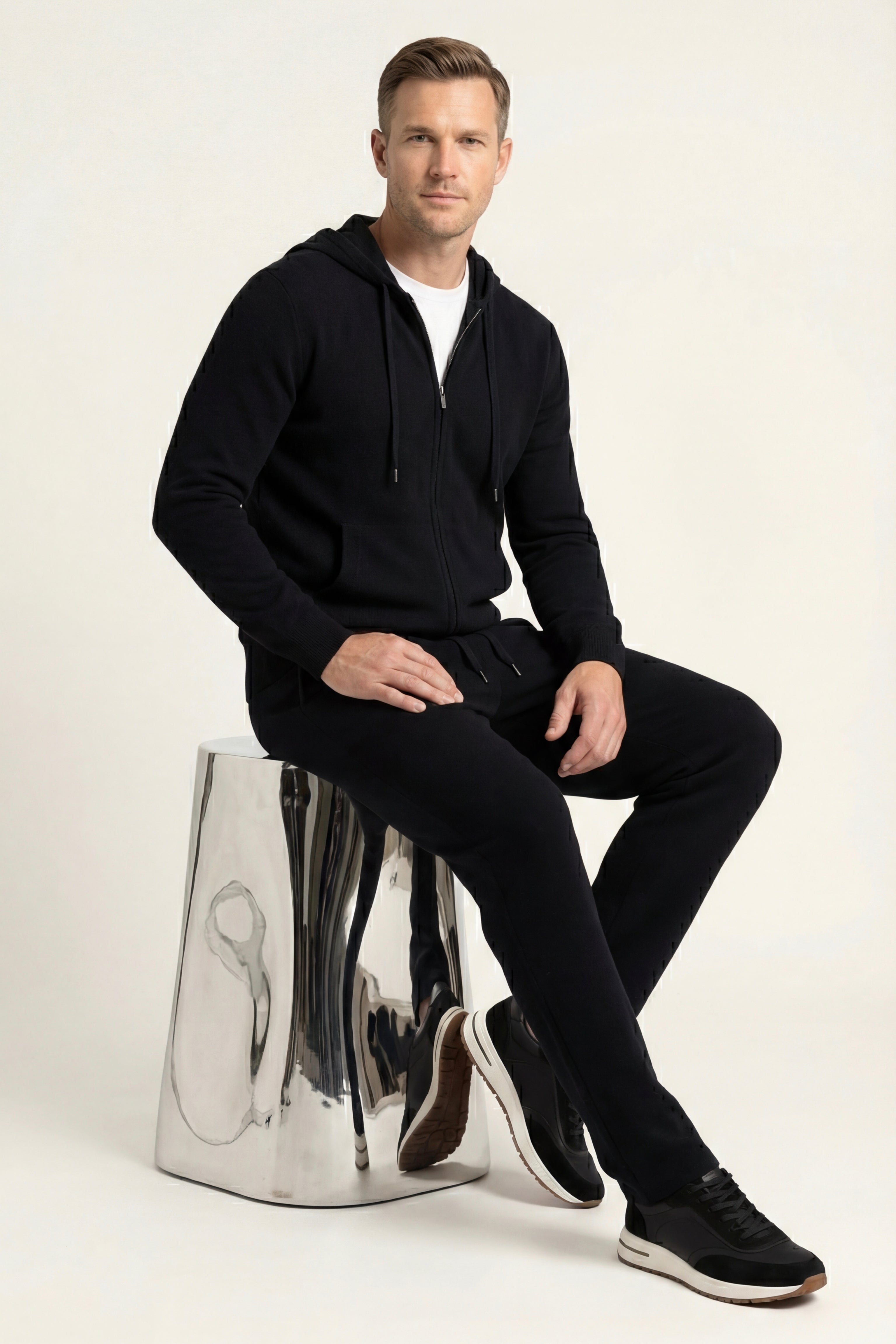 Ariello Cashmere Set Black