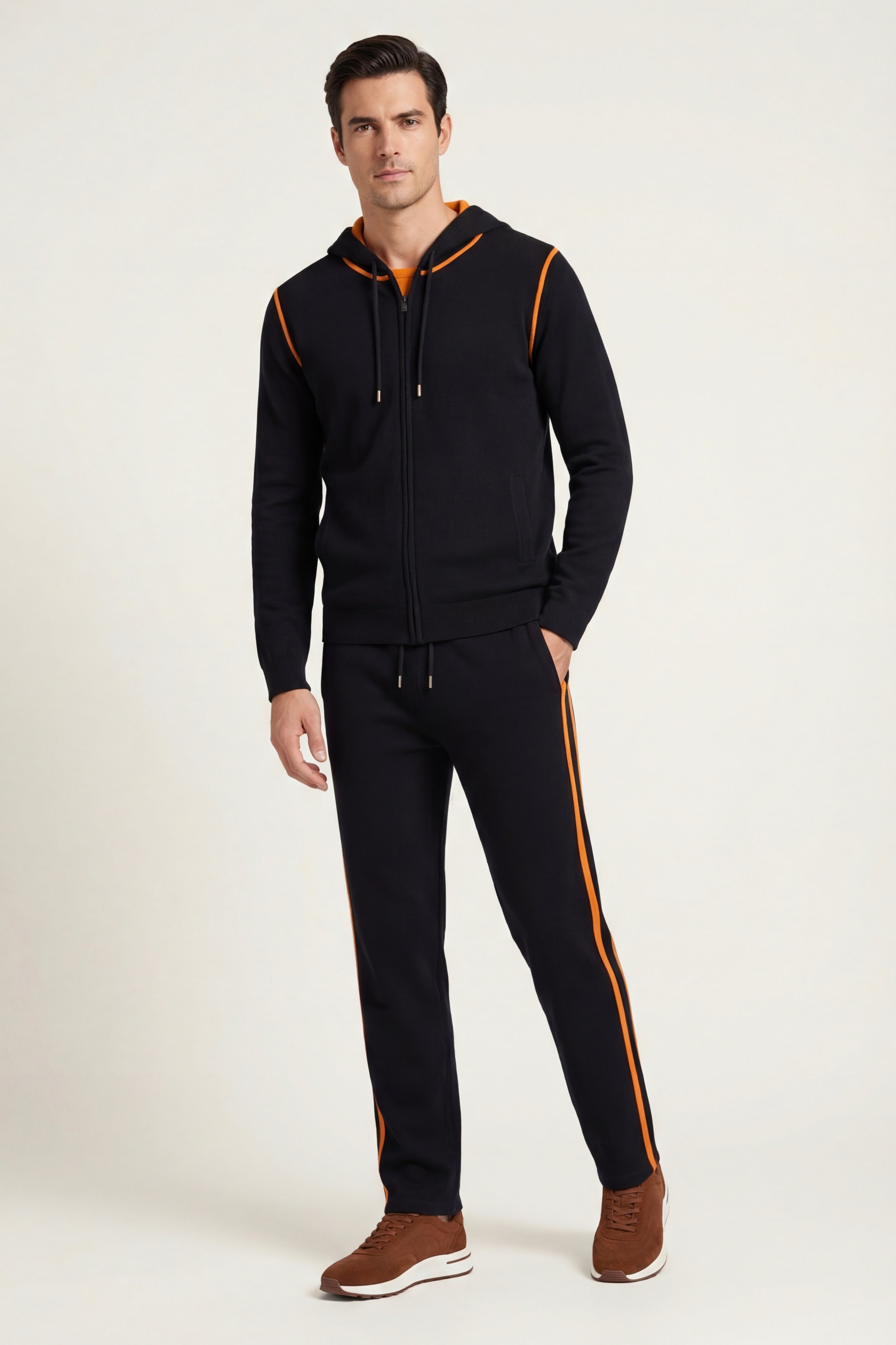 Leonis Cashmere Set Black