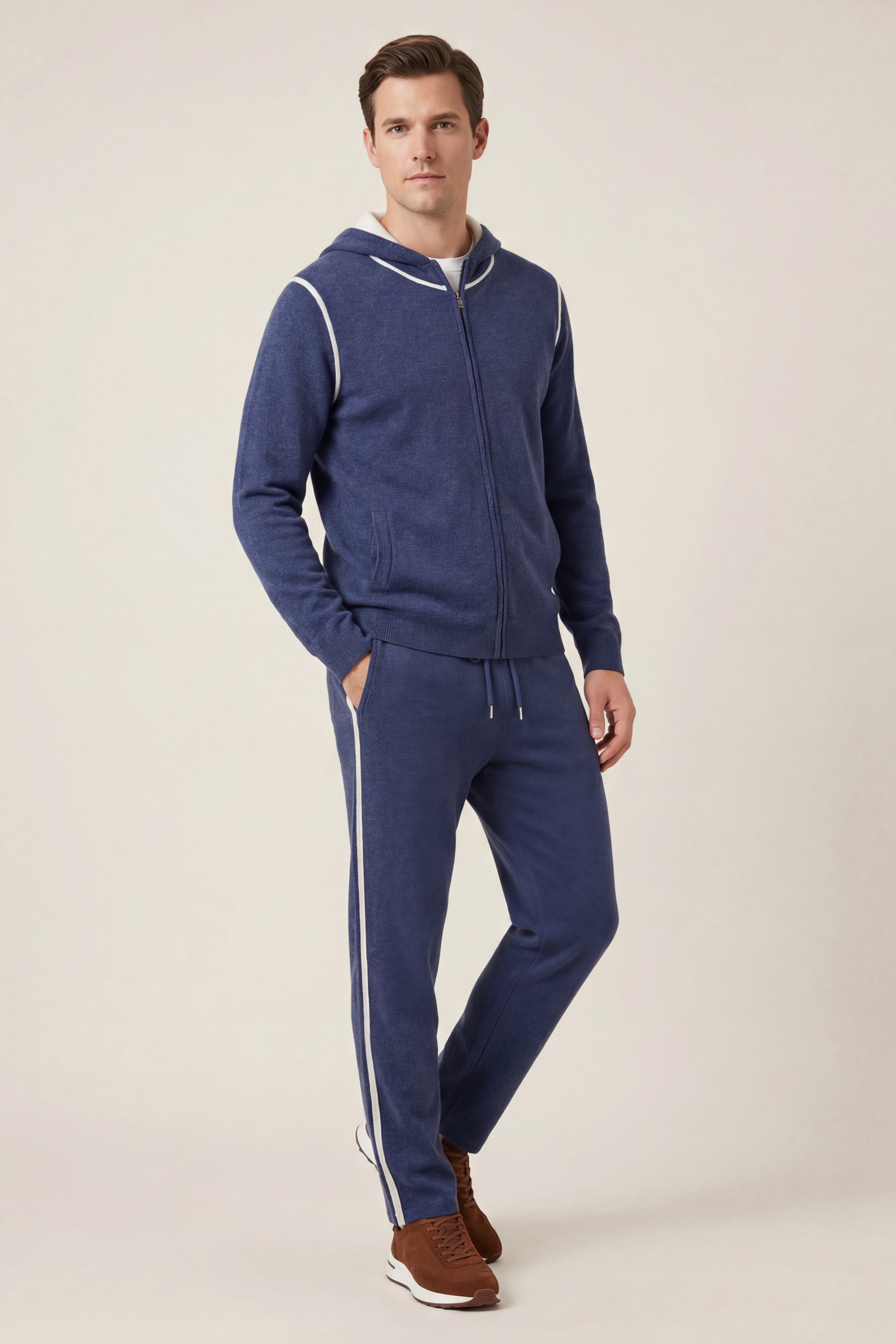 Leonis Cashmere Set Blue