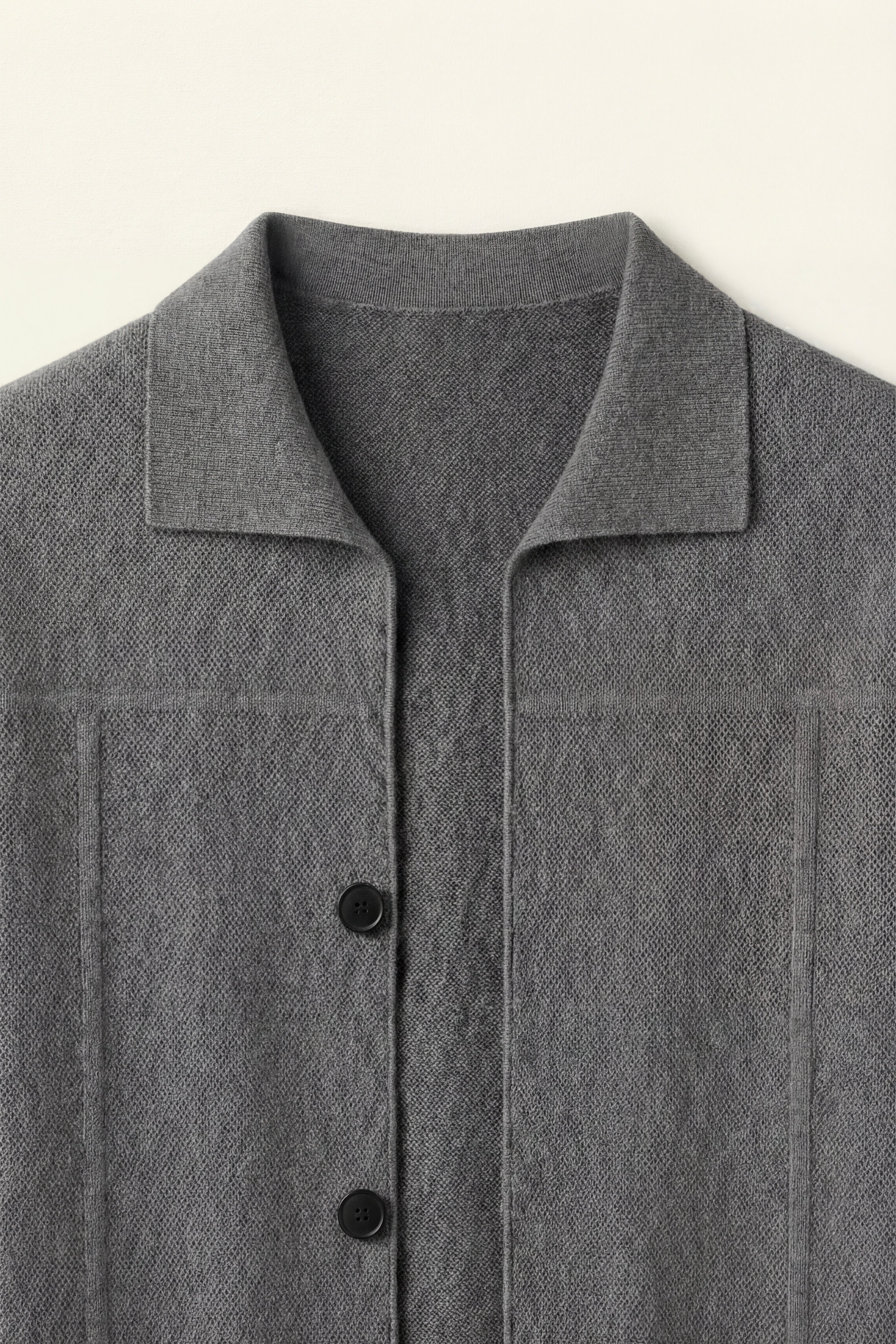 Valero Cashmere Cardigan Graphite