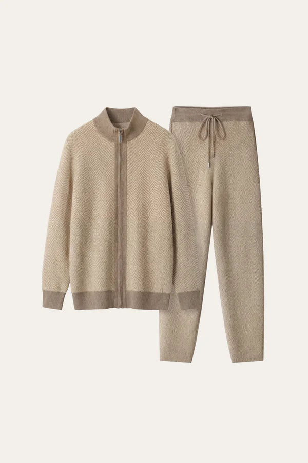 Neroli Zip Set Camel