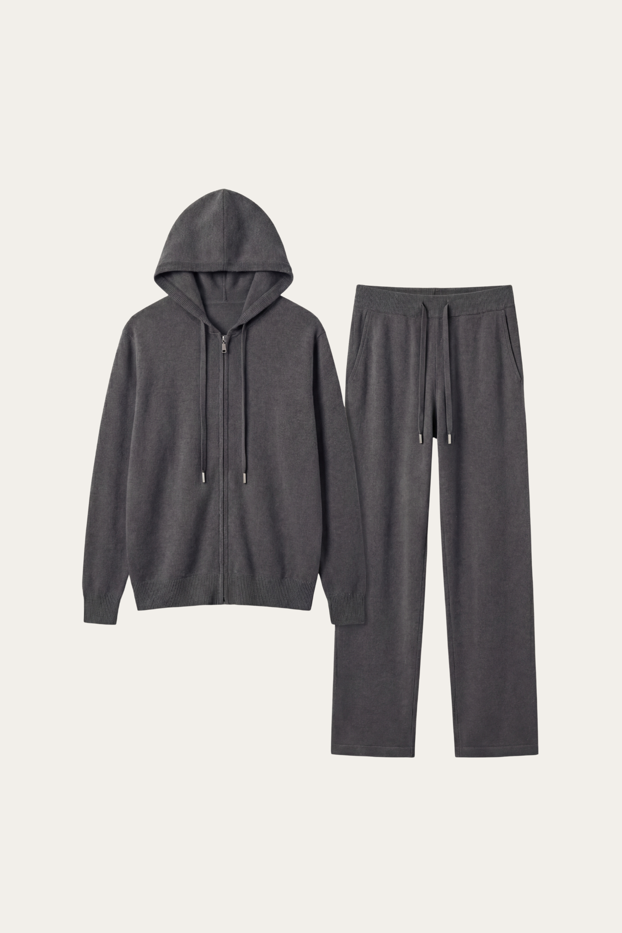 Ariello Cashmere Set Grey