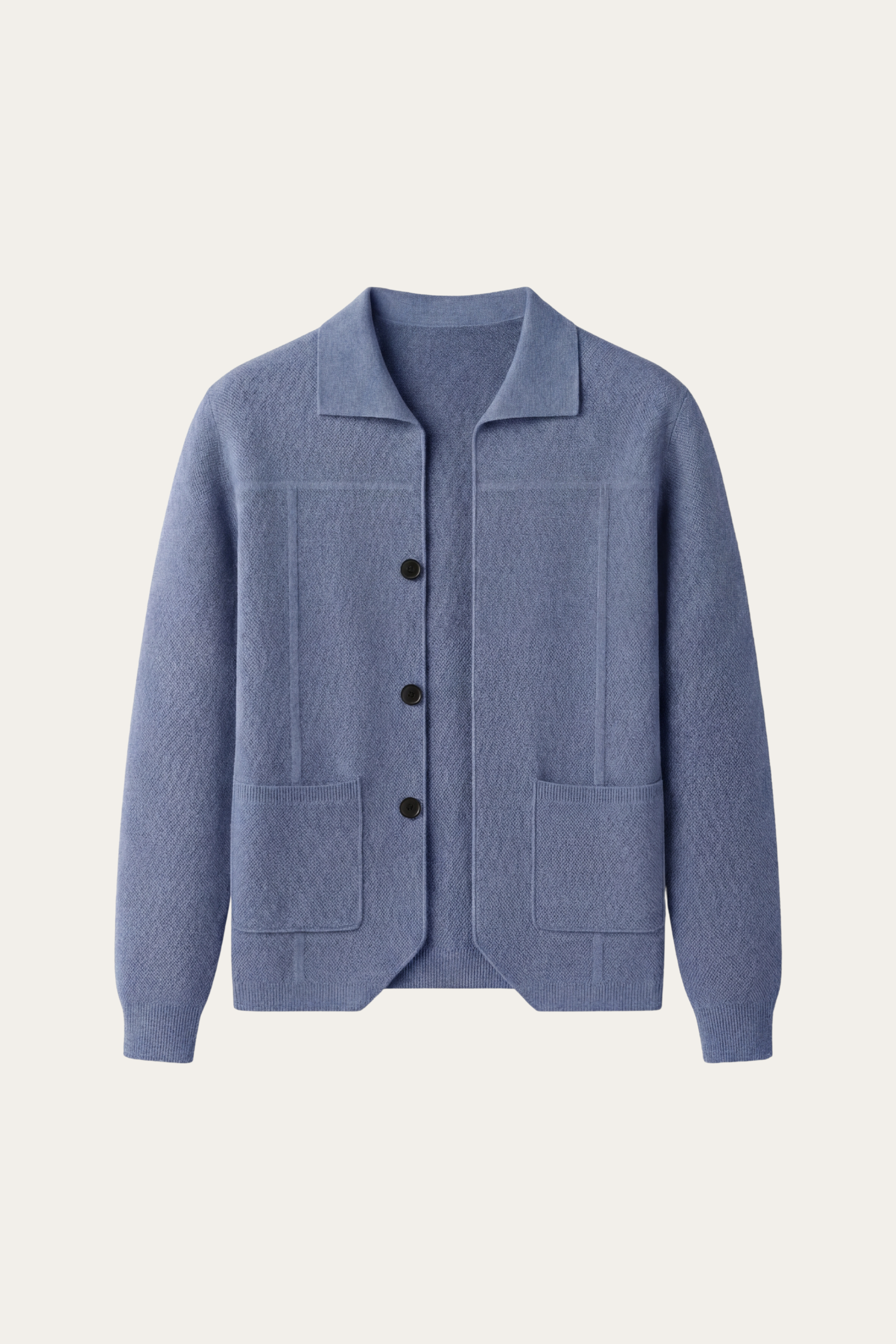 Valero Cashmere Cardigan Blue