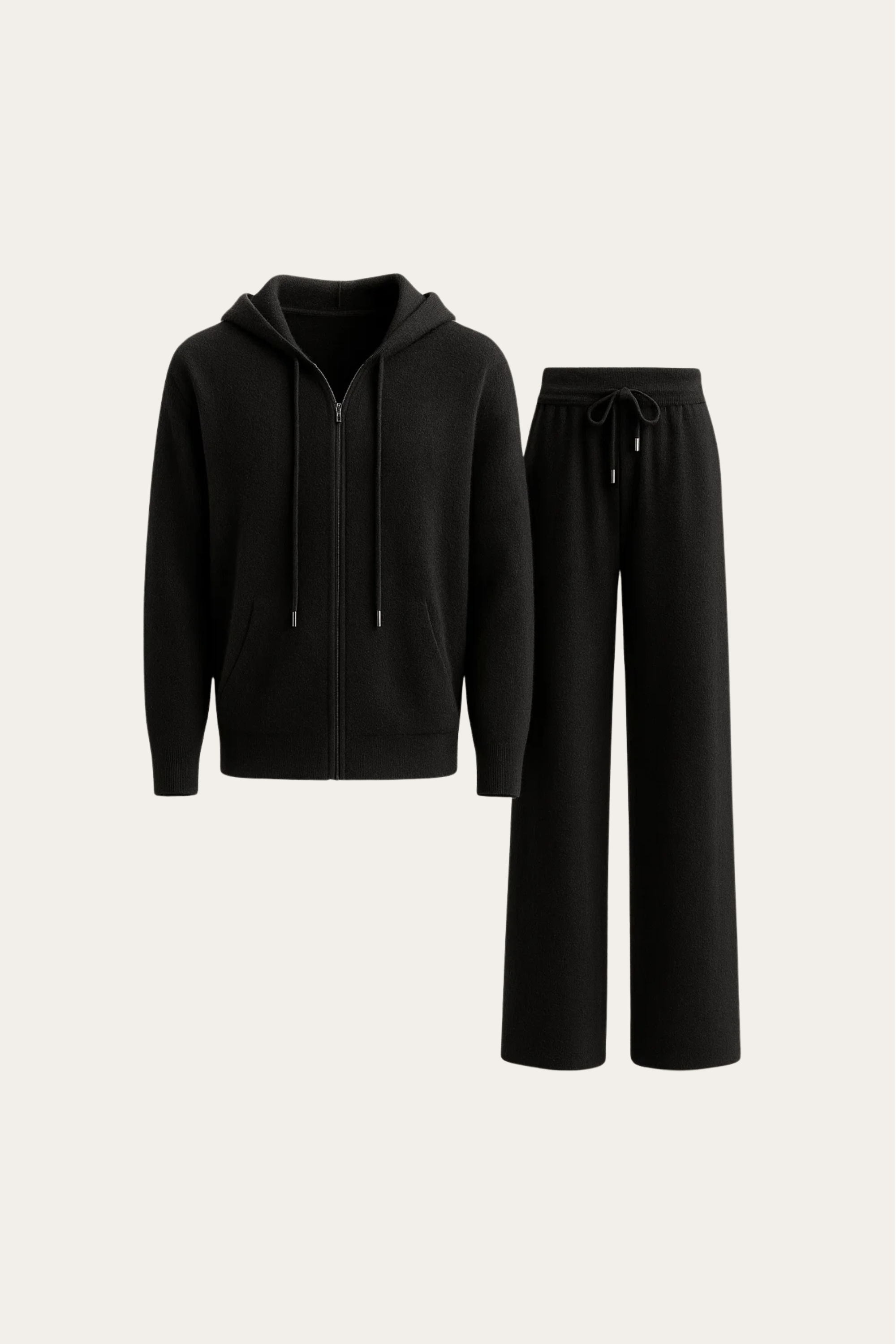 Alessandro Cashmere Set Black
