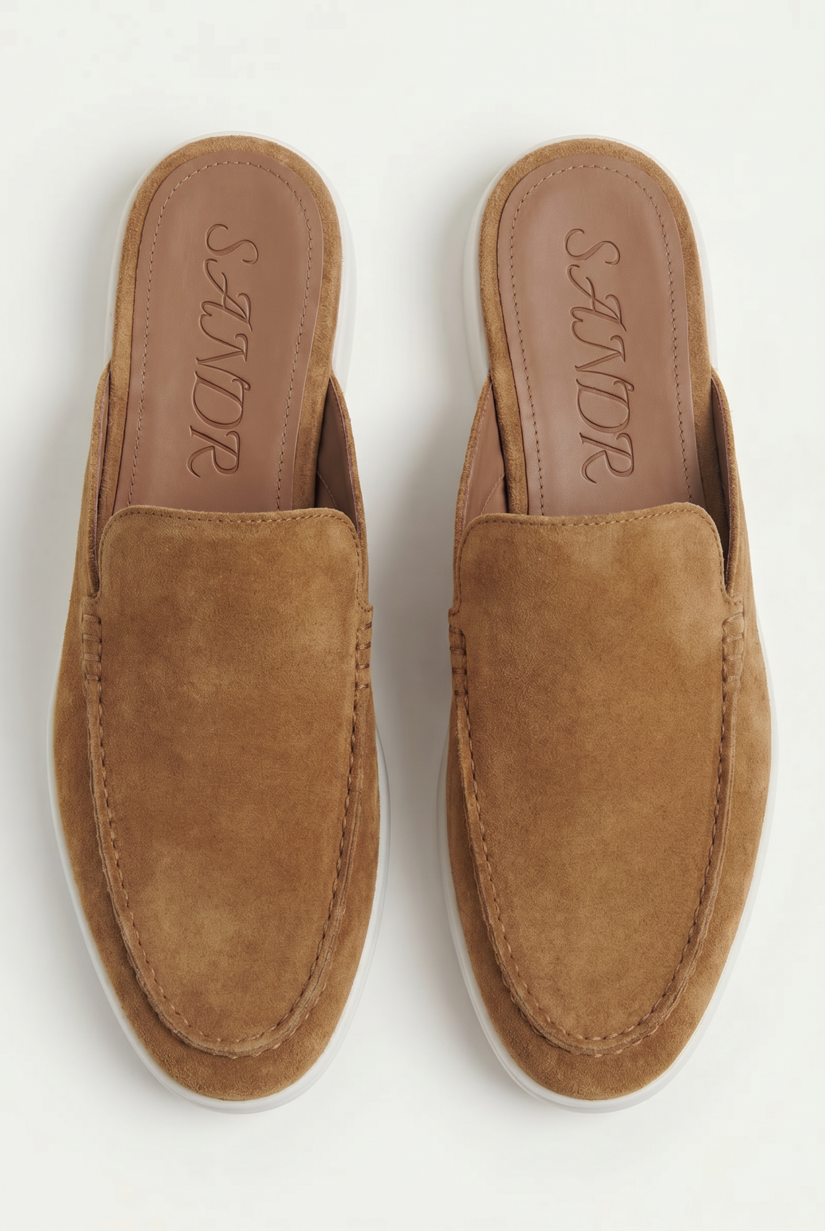 Yacht Suède Mule Tan