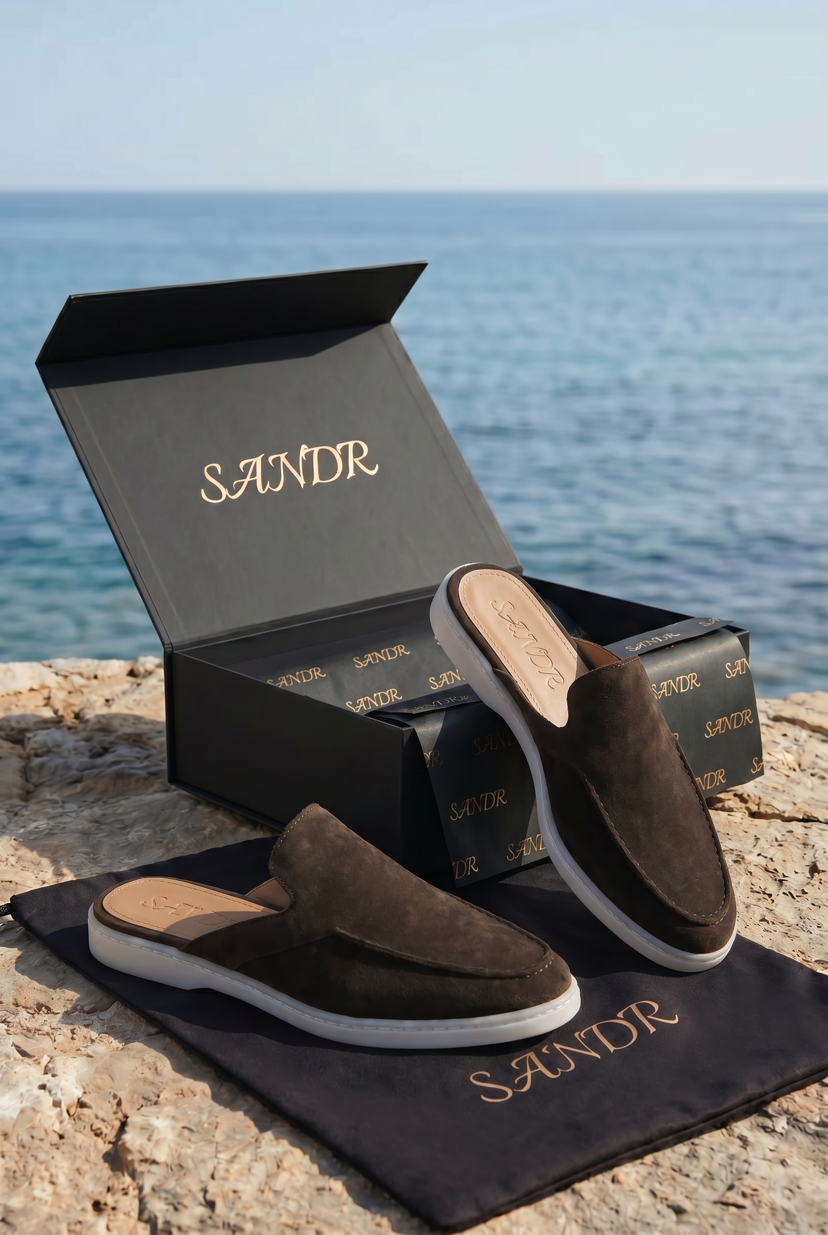 Yacht Suède Mule V2 Espresso