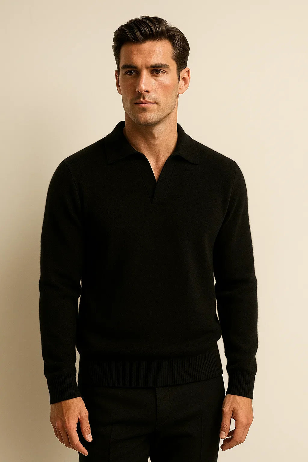 Santo Polo Sweater Black