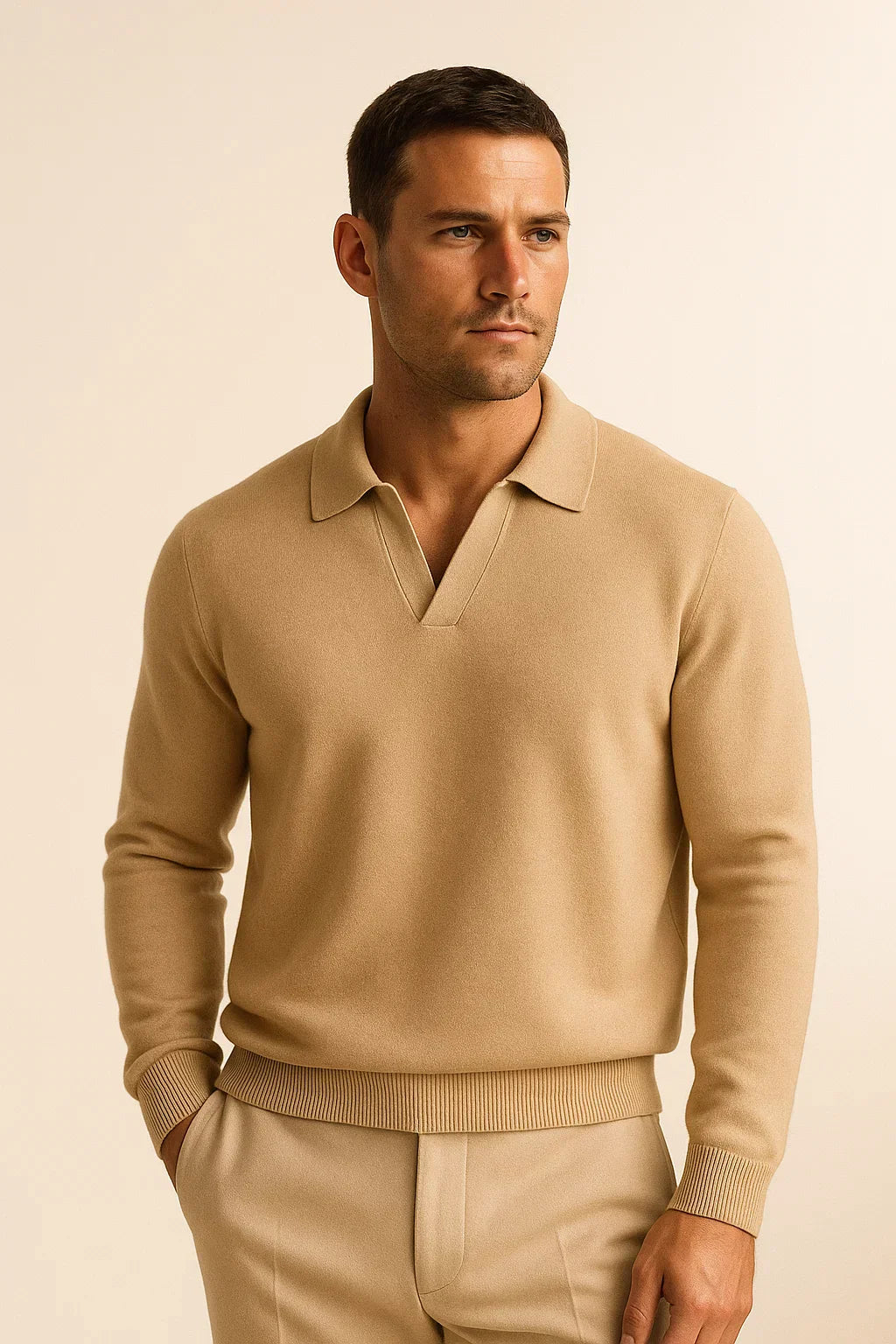 Santo Polo Sweater Beige