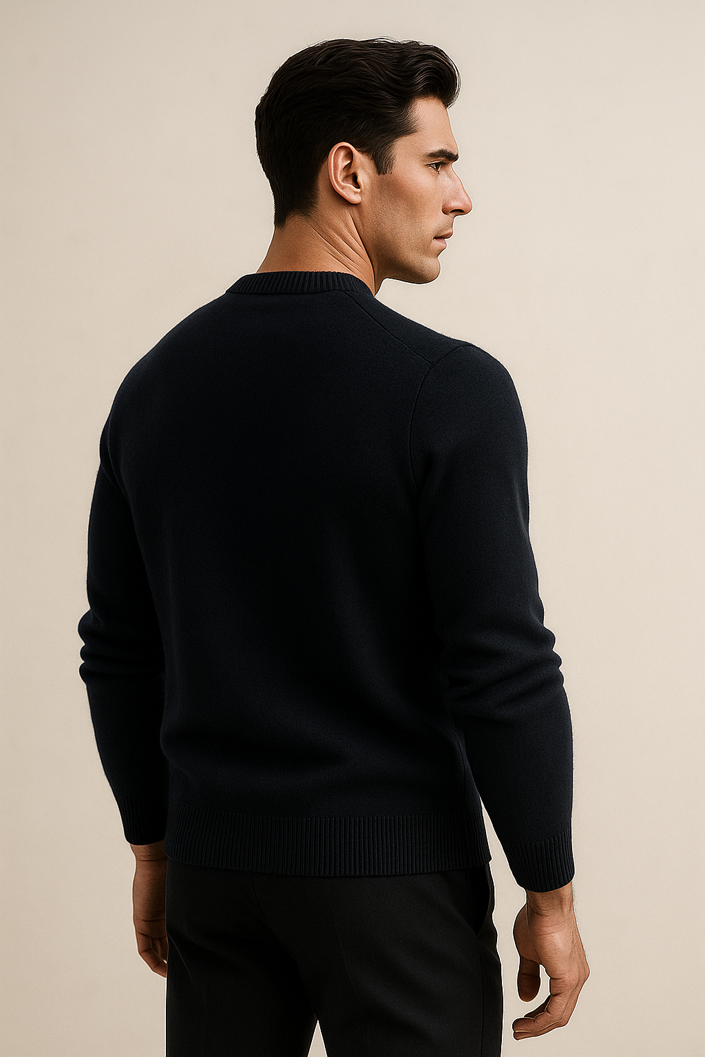 Taviani Cashmere Knit Navy
