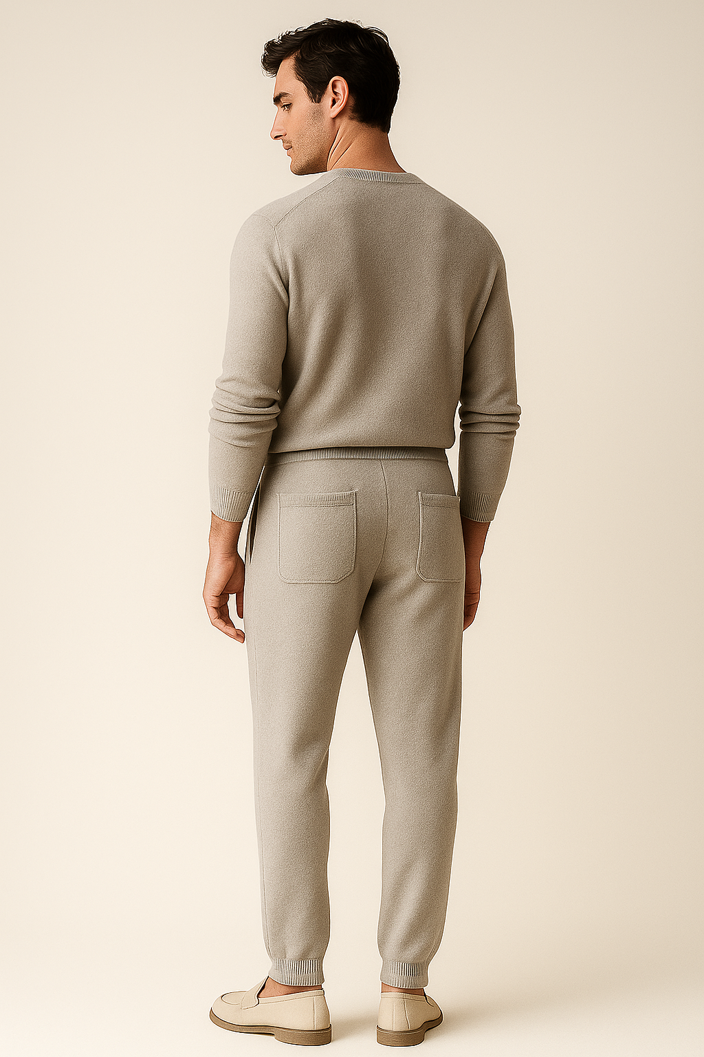 Sartore Cashmere Trousers Grey