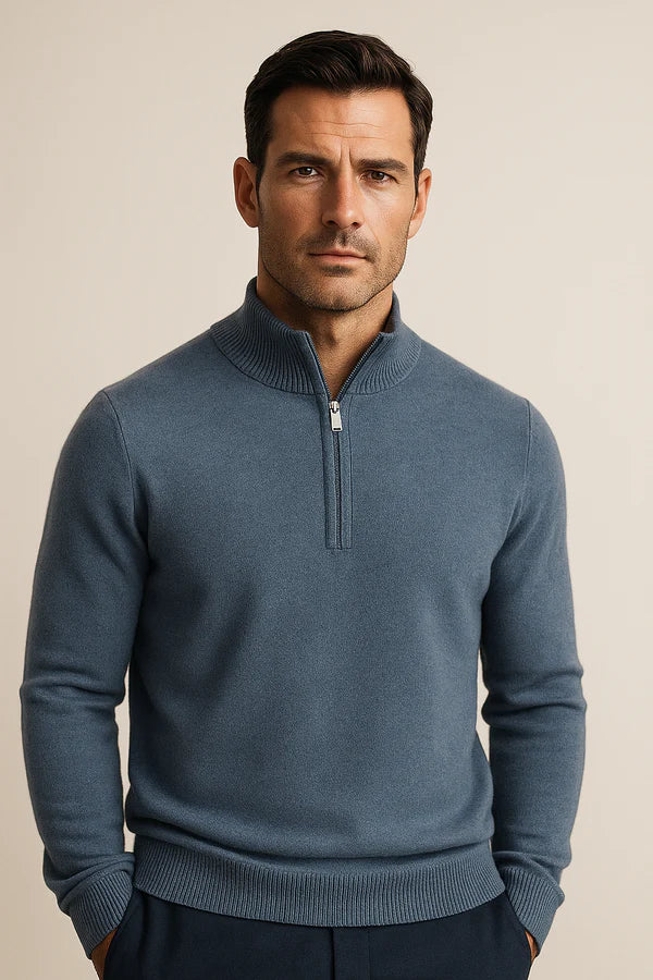 Varelli Quarter-Zip Blue