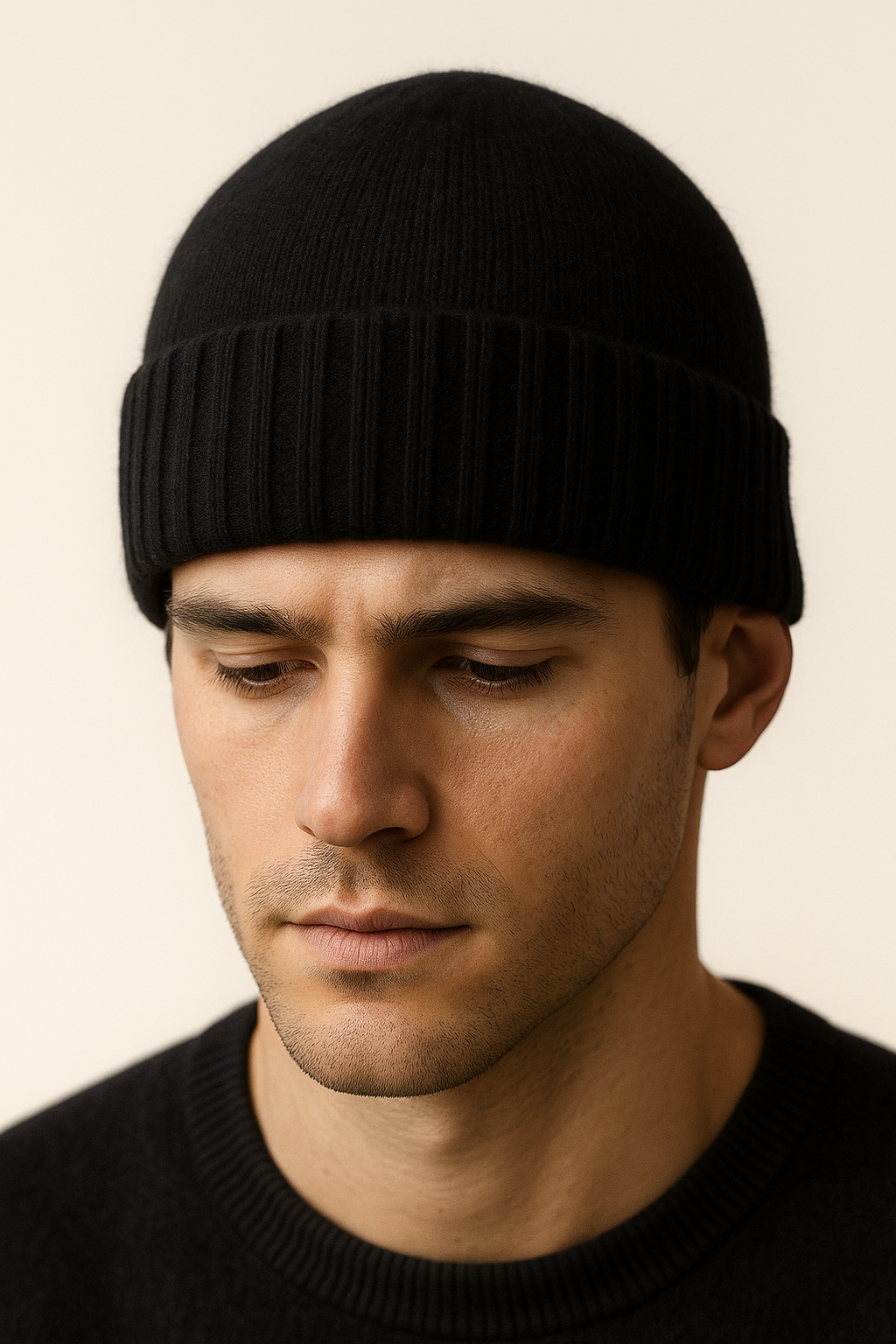 Bellora Cashmere Beanie Black