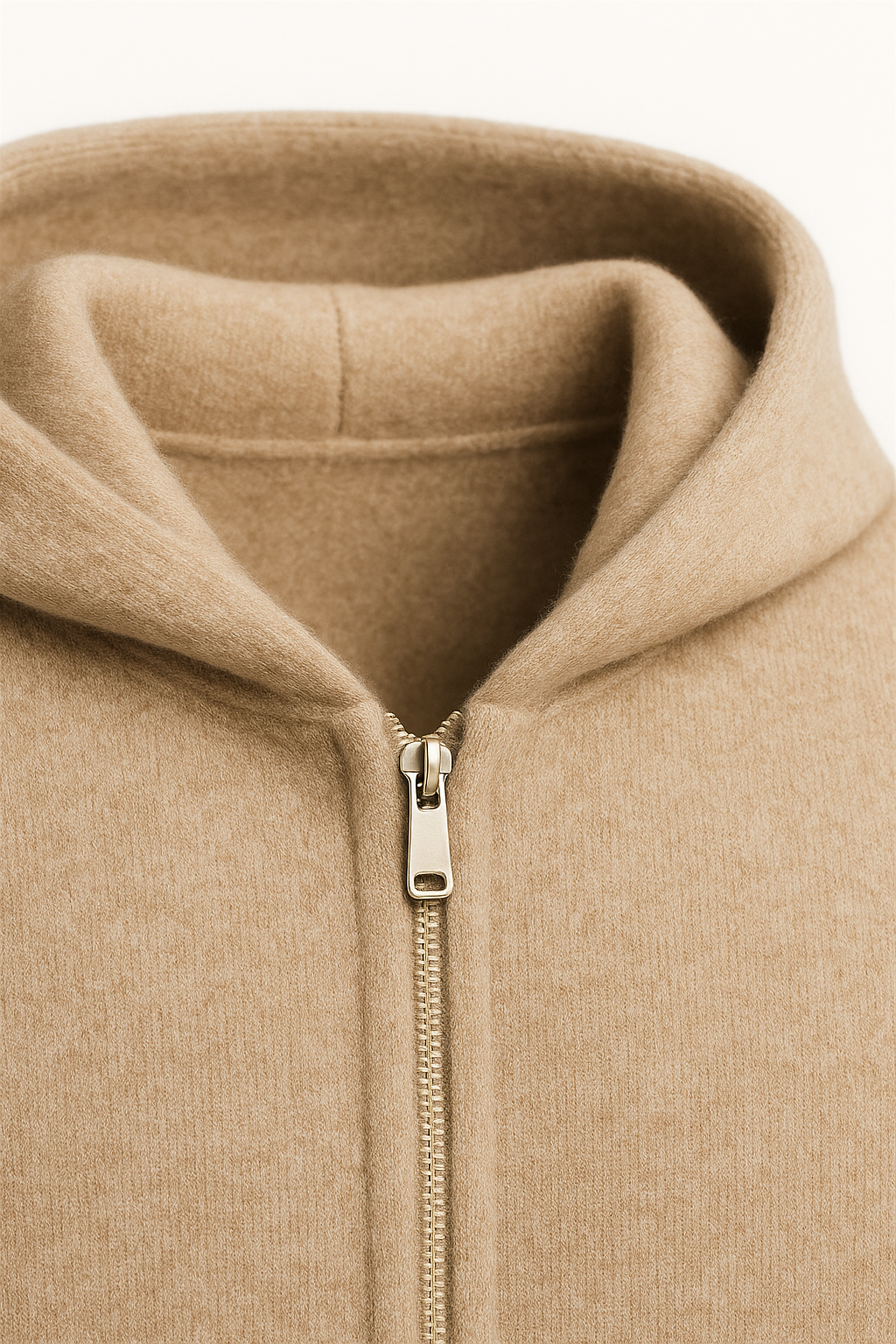 Tavole Hooded Zip Taupe
