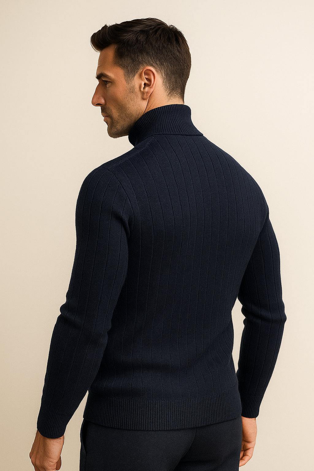 Arleno Turtleneck Navy