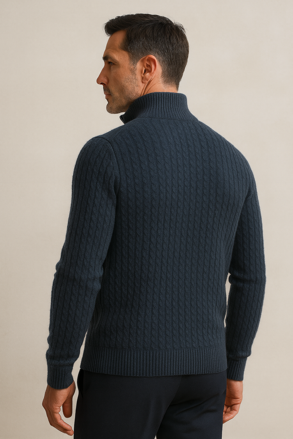 Fairmont Cashmere Sweater Blue