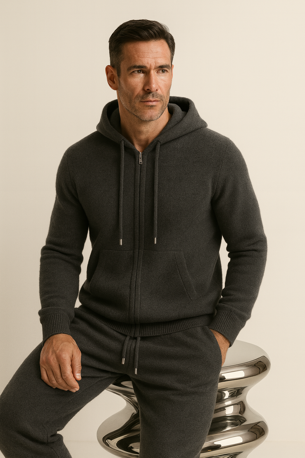 Alessandro Cashmere Set Grey